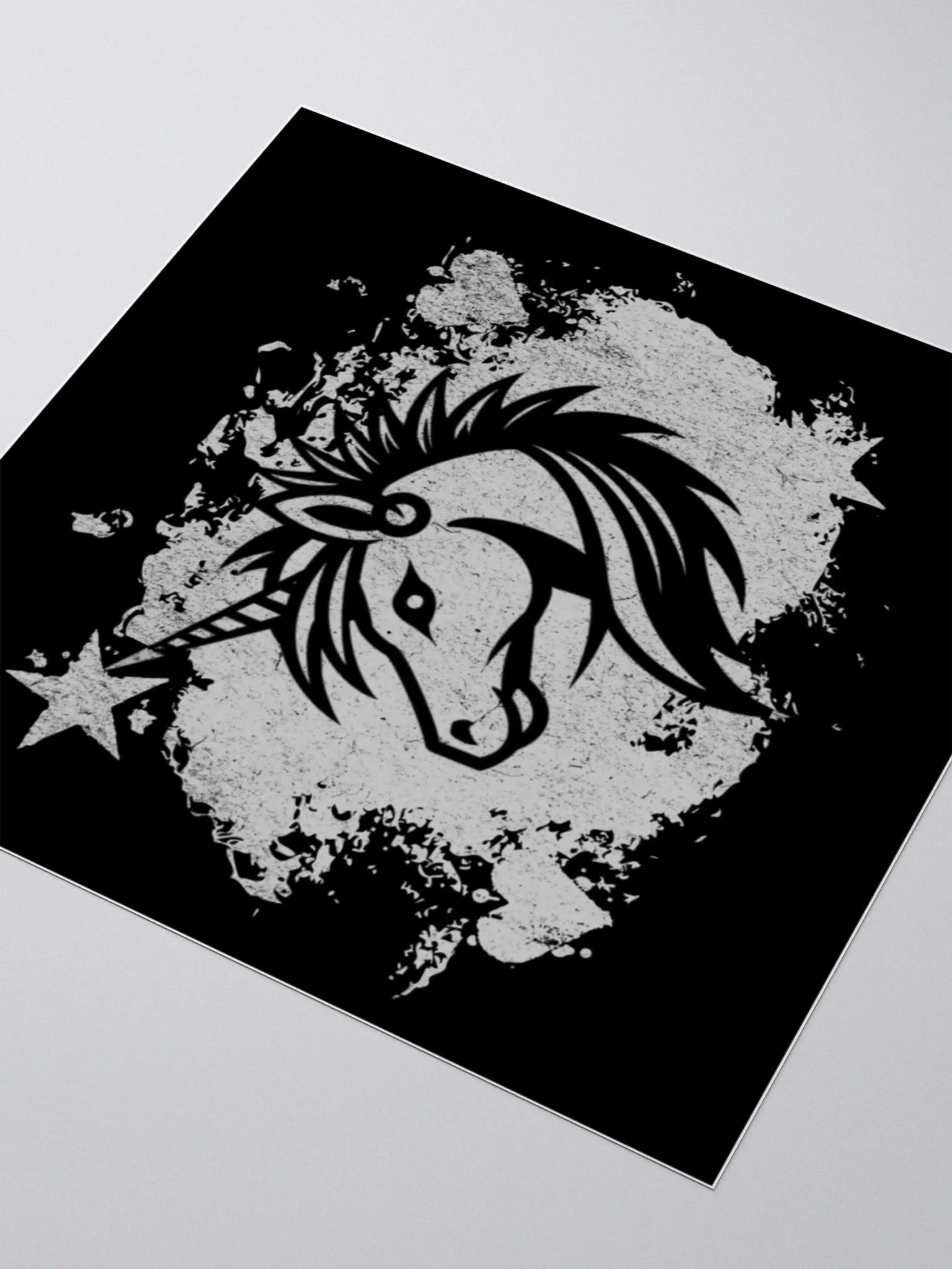 Punk Unicorn Kiss Cut Stickers product image (3)