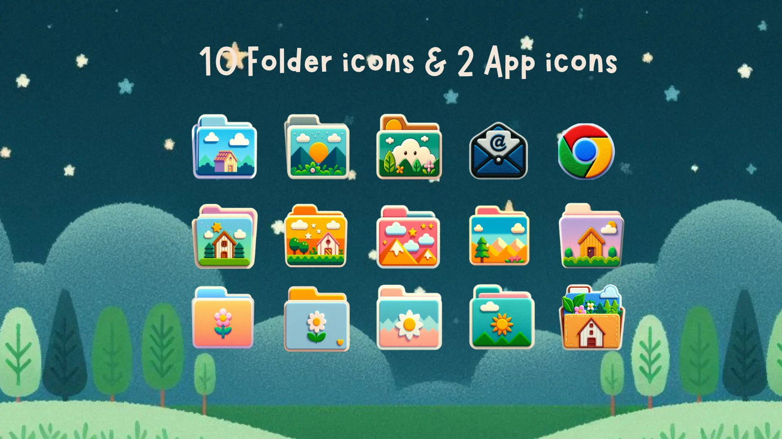 Stardew Valley-ish Inspired Desktop Icons (for Mac, Windows) product image (4)