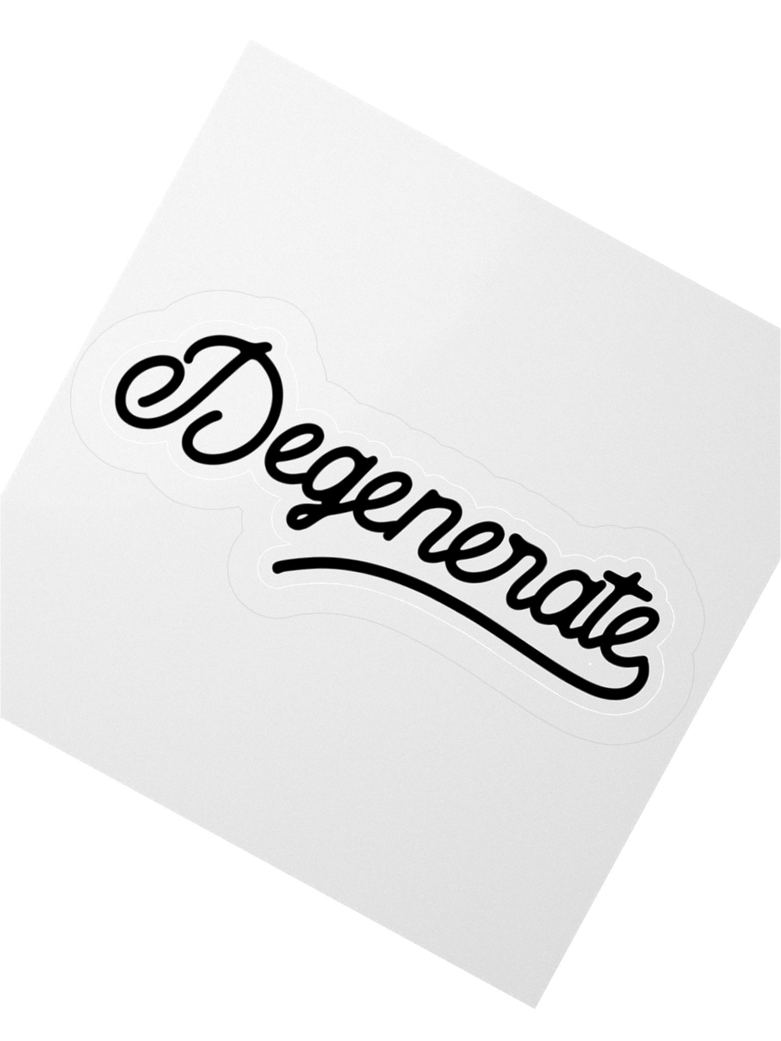 Degenerate Sticker product image (2)