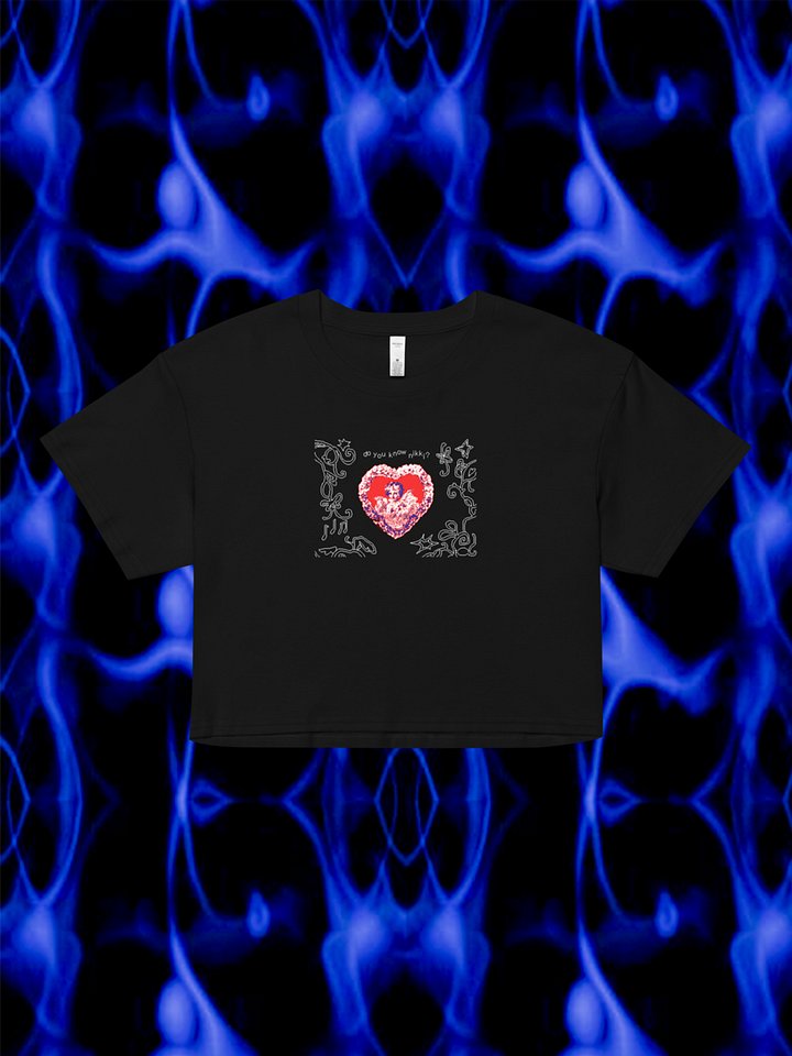 Heart Tee - Black product image (1)