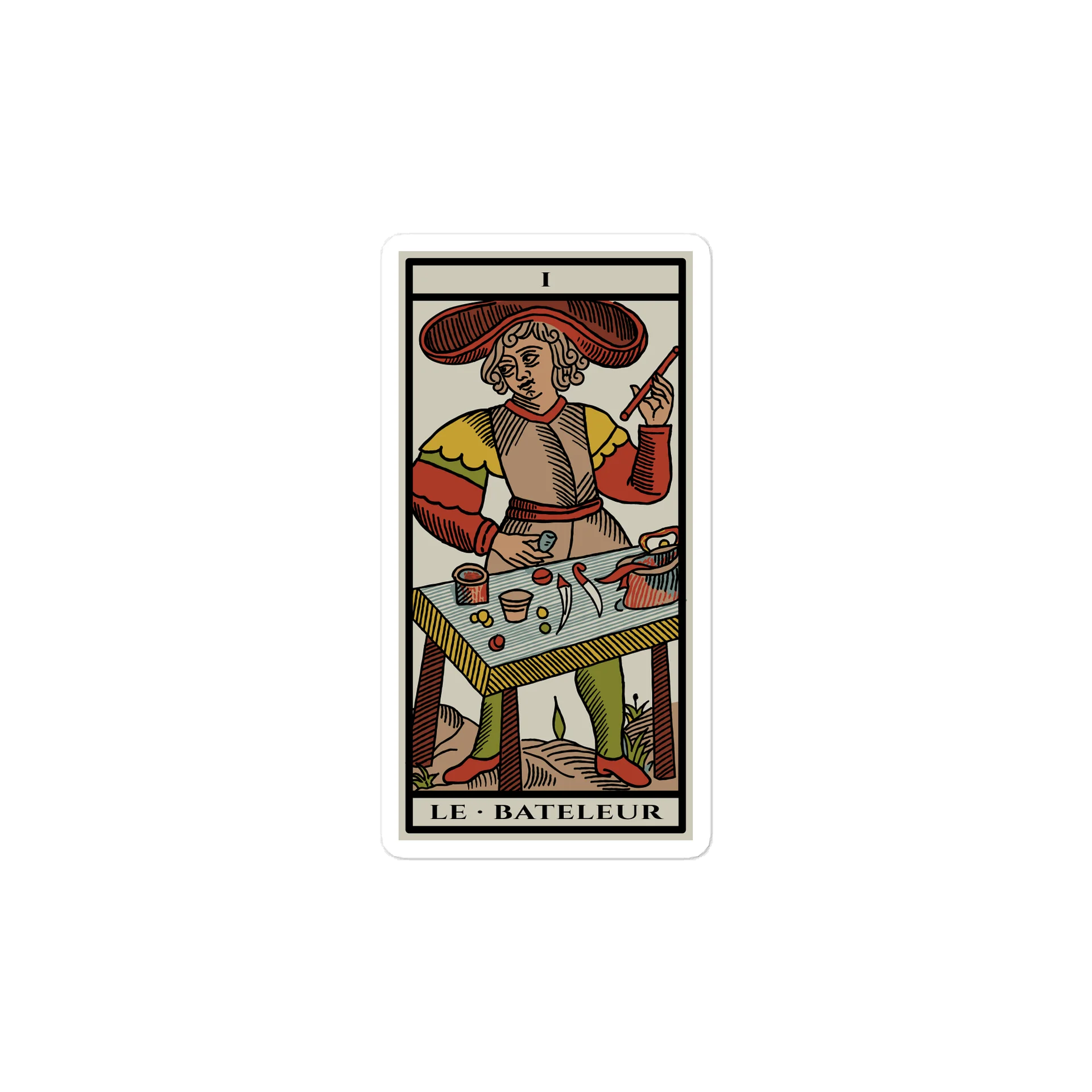 Le Bateleur (The Magician) - Sticker product image (1)