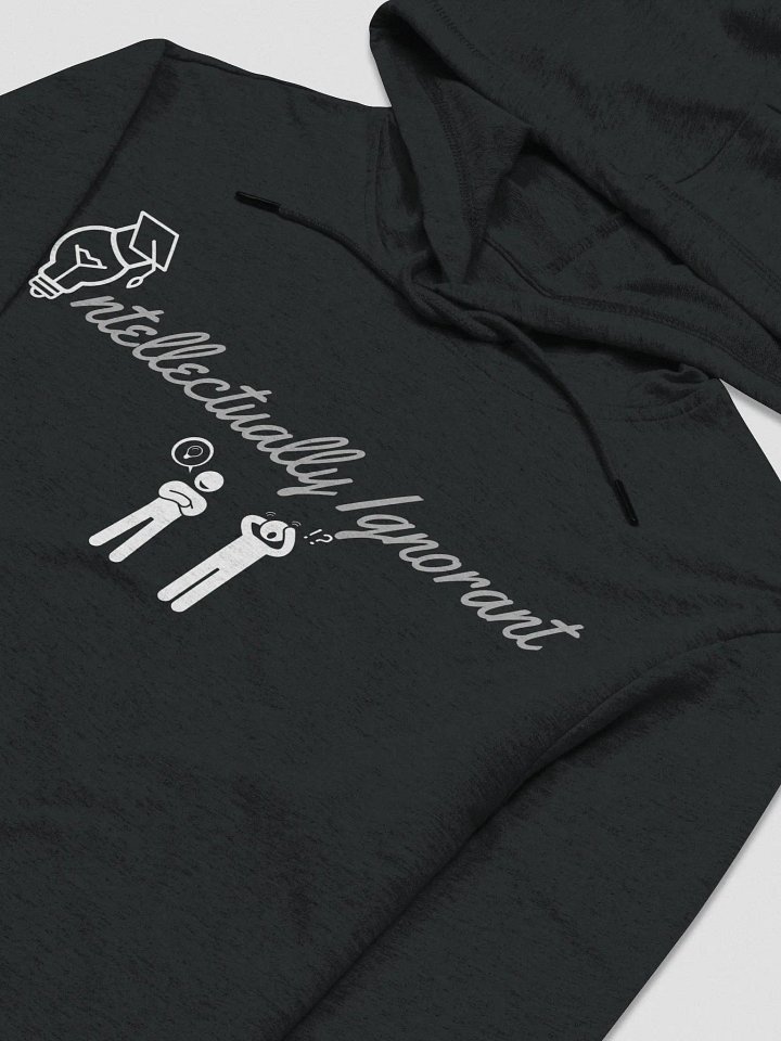 Women's Grey scale Intellectually Ignorant District lightweight Hoodie product image (2)