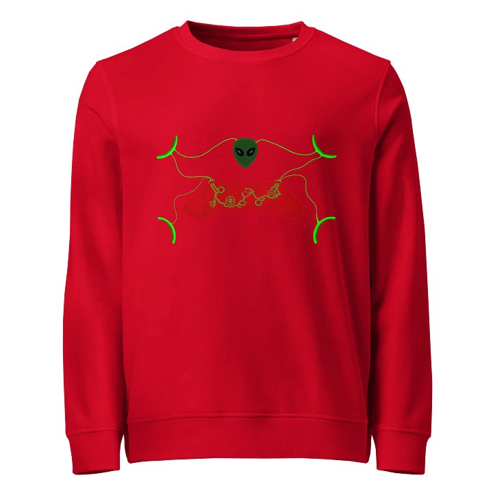 Galactic Gamer Organic Sweatshirt product image (1)