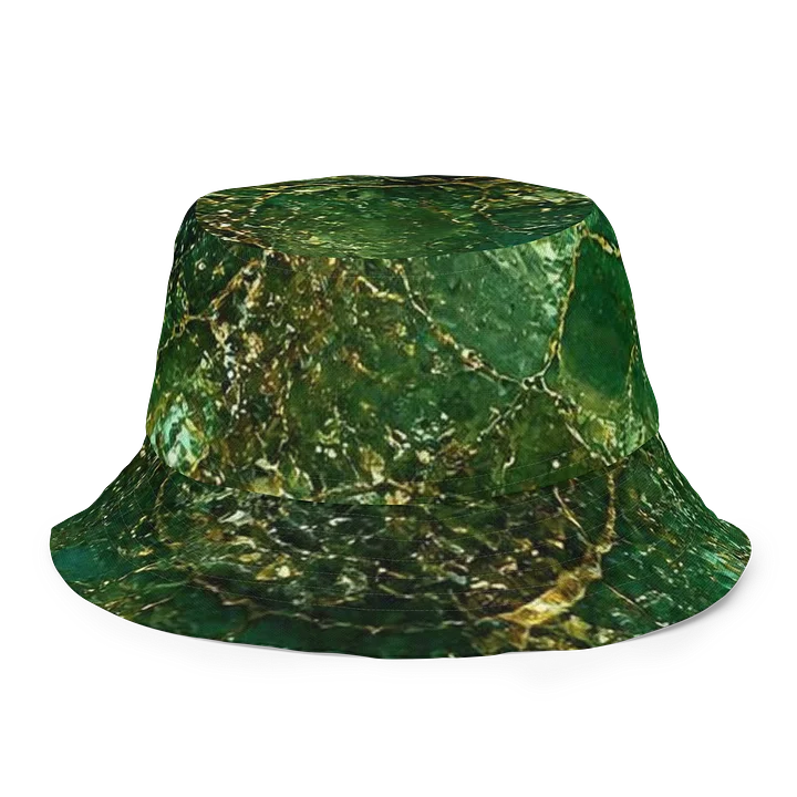 "A522" Emerald Gold Vein Bucket Hat product image (1)