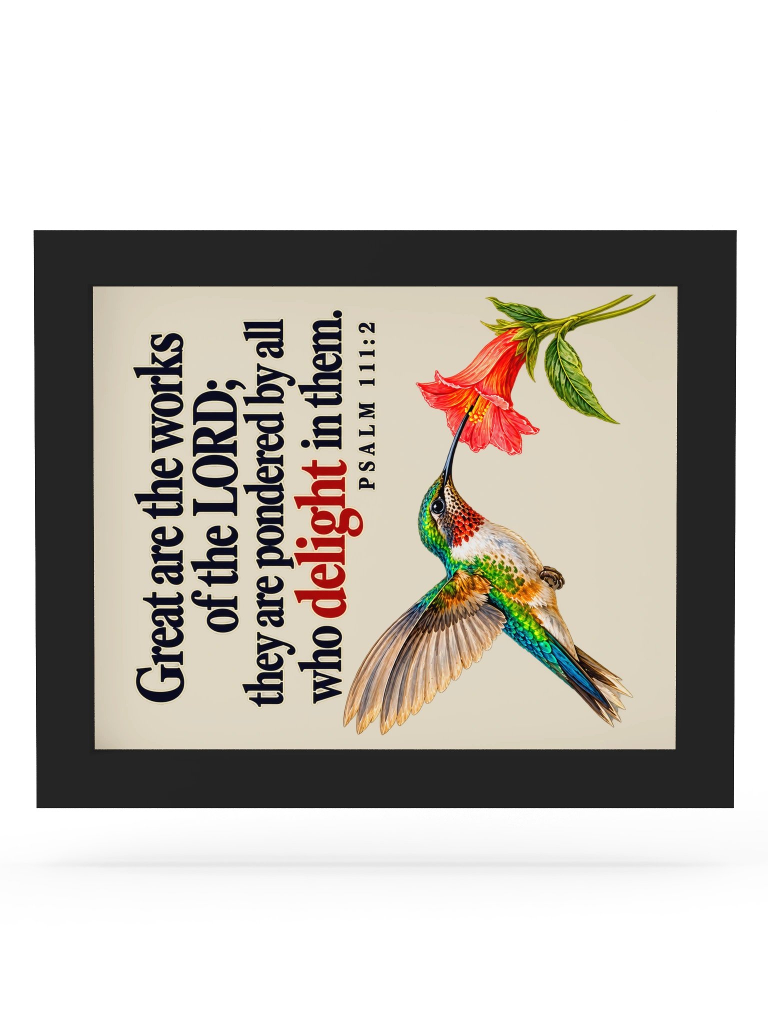 Great Are His Works Framed Wall Art product image (32)