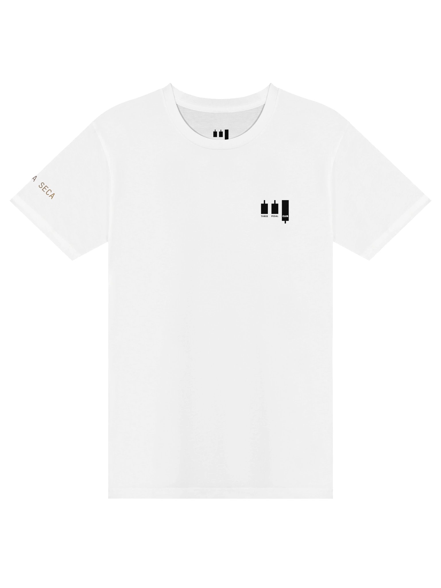 Three Pedal Club :: Laguna Seca Track Map T-Shirt product image (2)