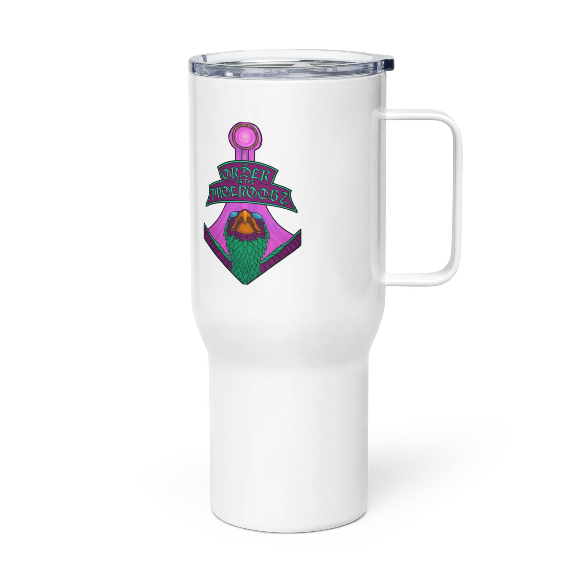 The Order of the Phoenoobz Team Travel Mug with a Handle product image (3)