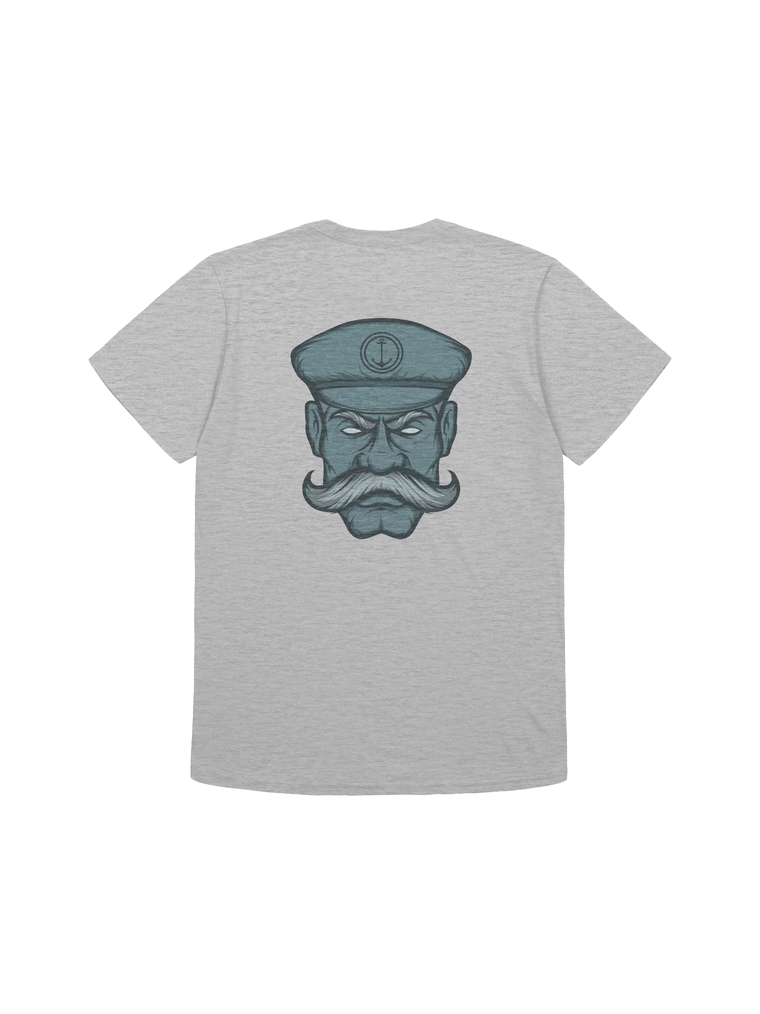 RYL BLD CAPTAIN T SHIRT (BLACK LOGO) product image (2)