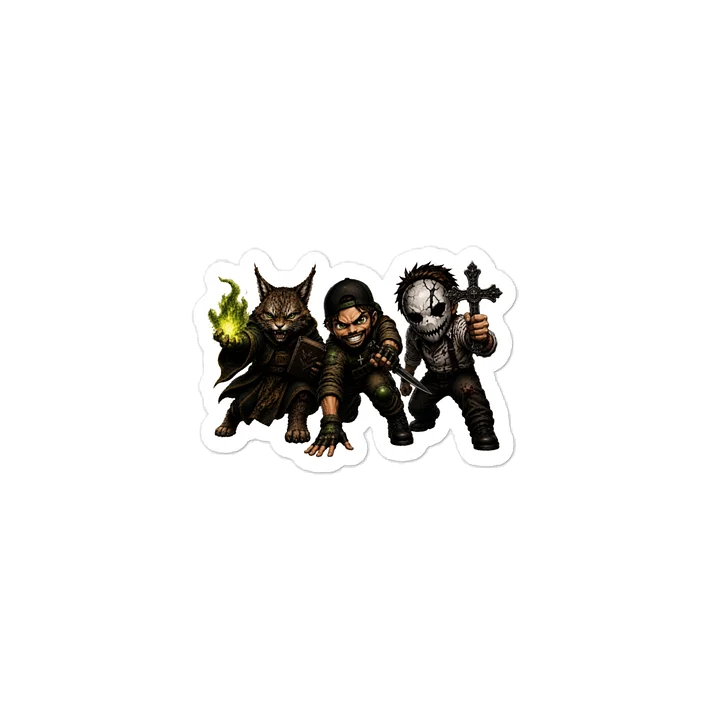 Dark Fantasy Trio Kiss-Cut Vinyl Decal product image (2)