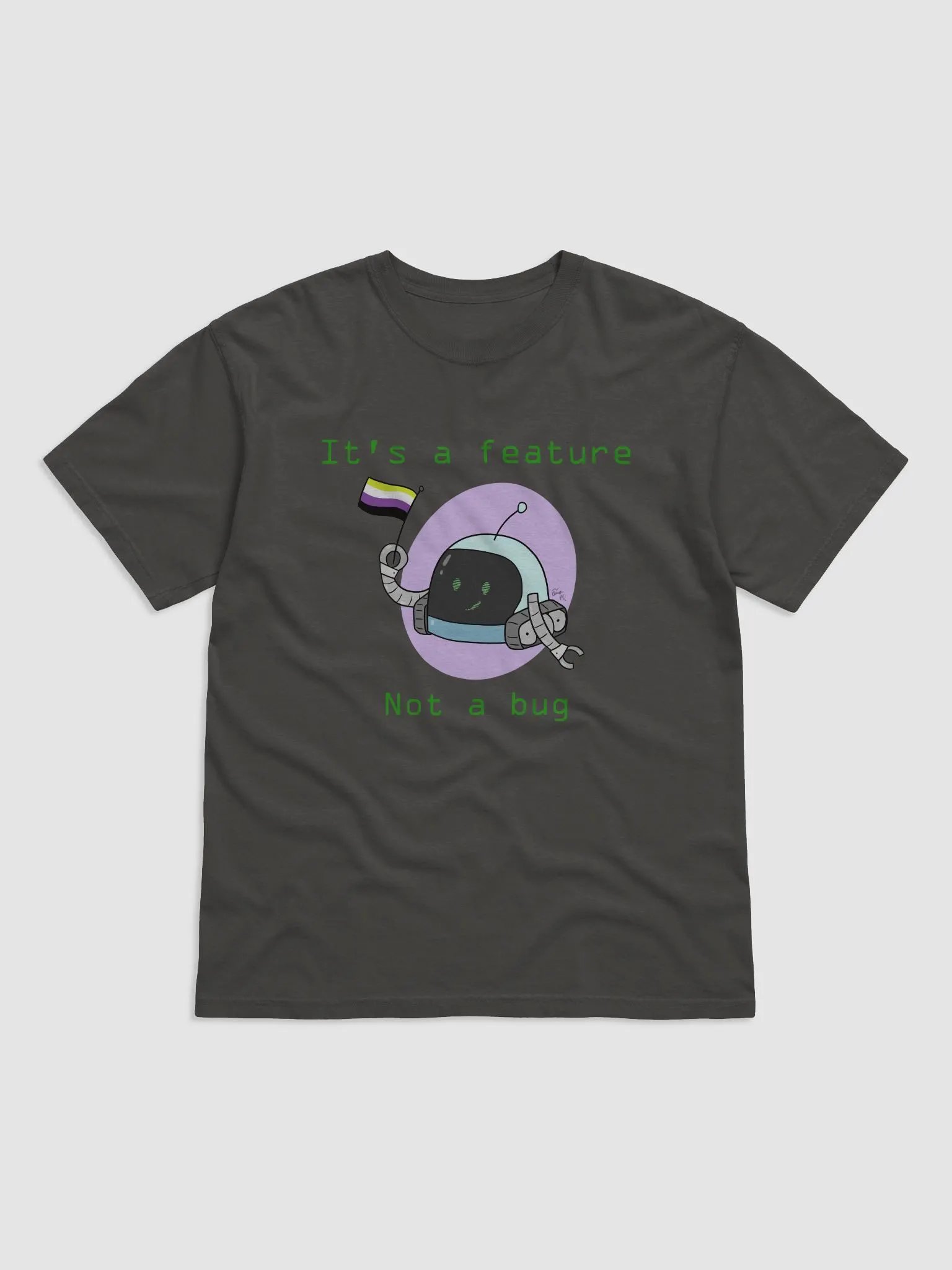 Robo Pride Shirt - Non Binary product image (17)