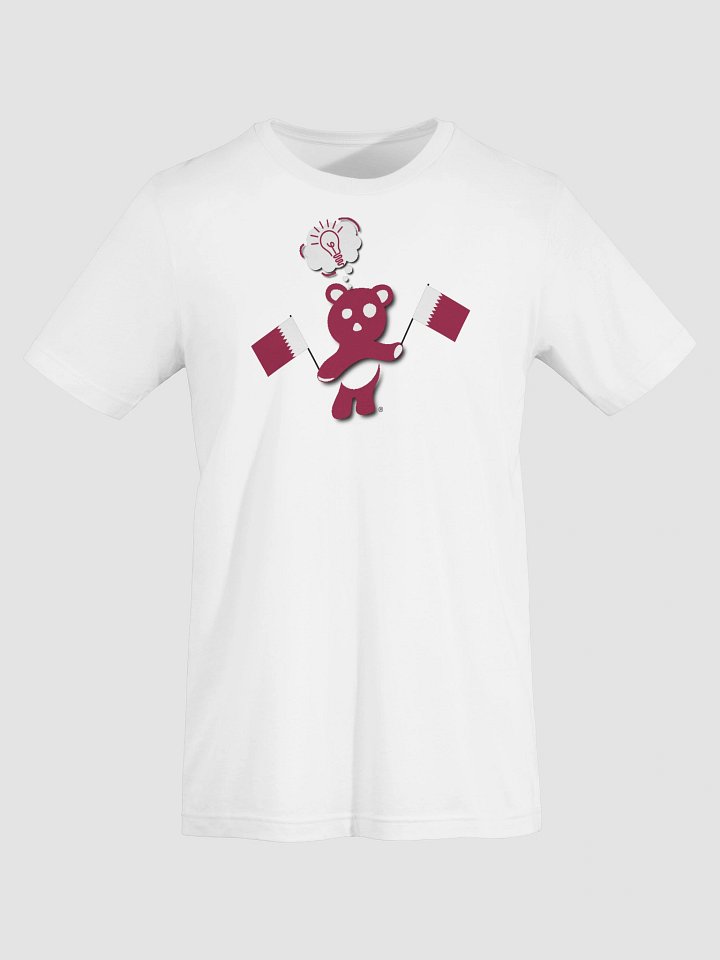Qatar — Country Bear T-Shirt | BehrBrained Media product image (1)