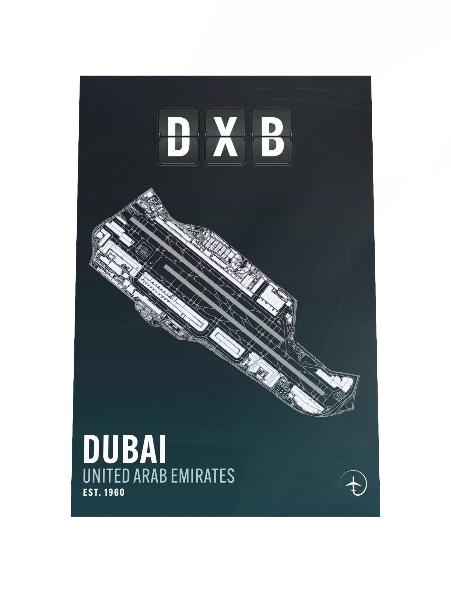 Dubai DXB Poster product image (4)