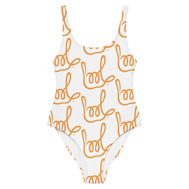 Forever ILY Orange One-Piece Swimsuit product image (2)