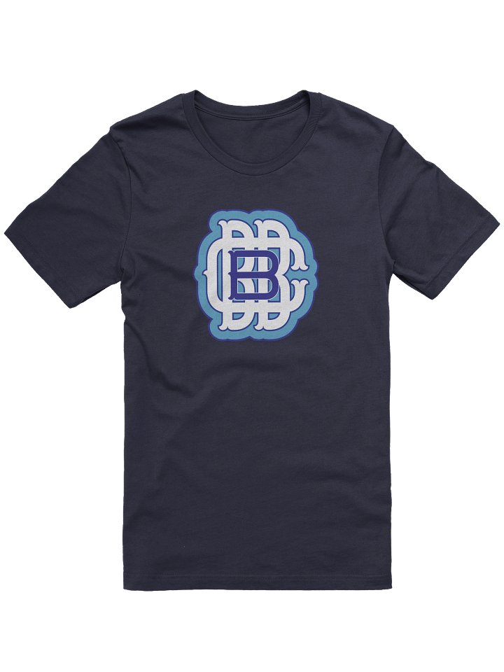 BB&BC Member's Big Monogram Blues Tee (Club Members get $100 off) Bella+Canvas product image (1)