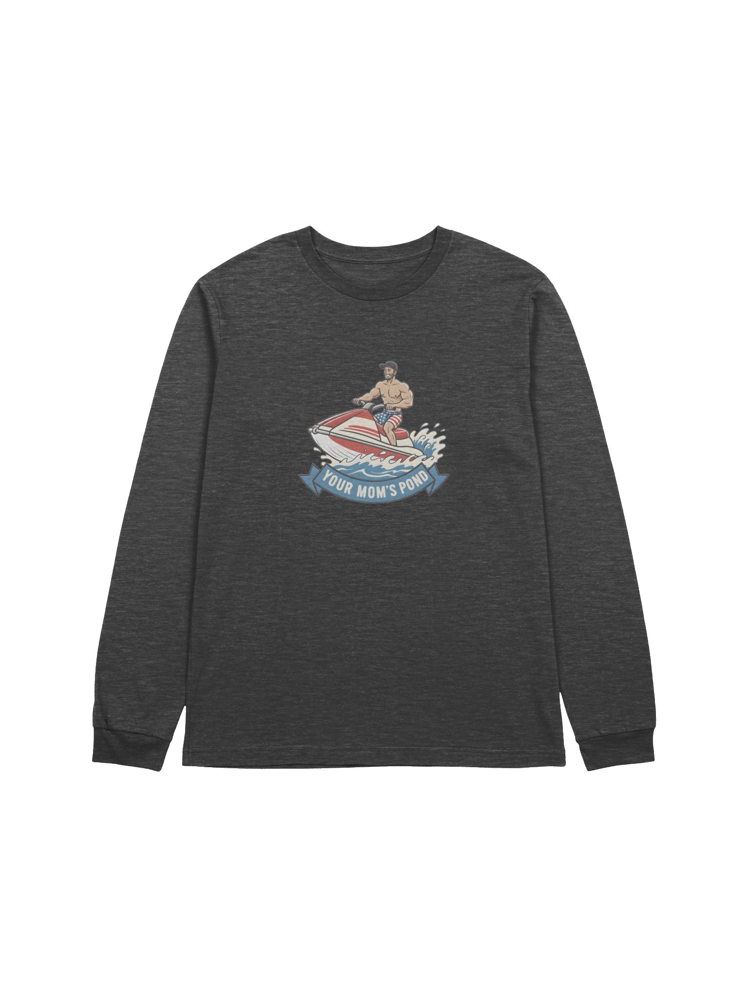 Your Mom's Pond Long Sleeve Tee product image (1)