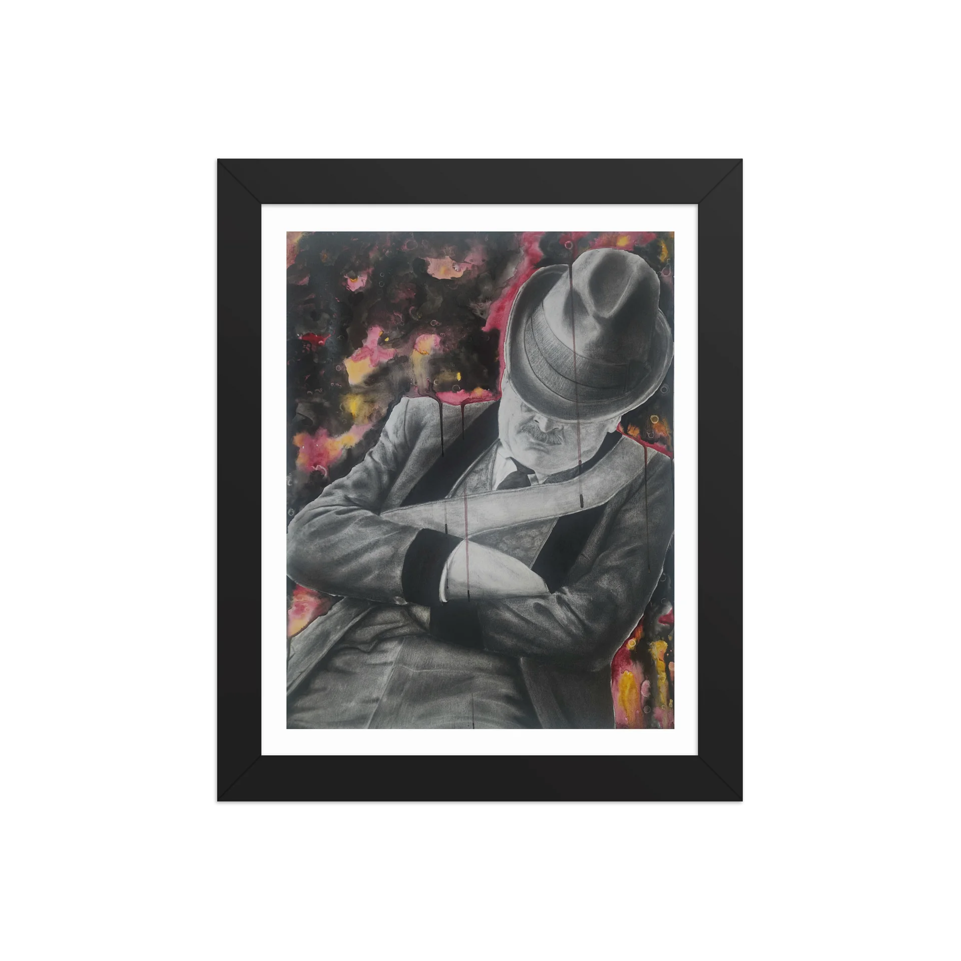 When Democracy Sleeps Framed Art Print product image (1)