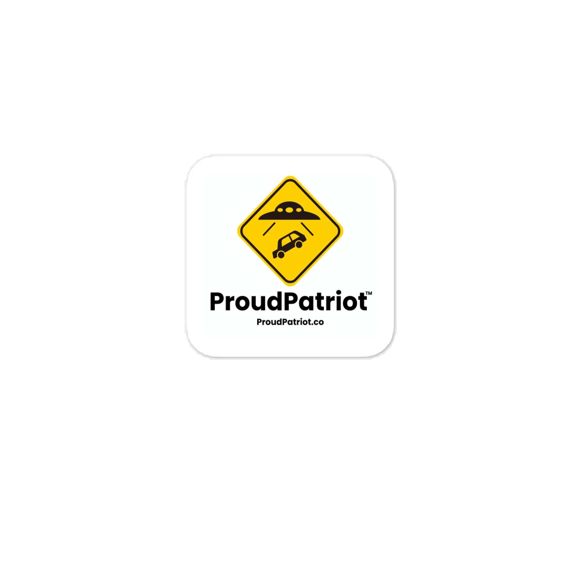 UFO Vinyl Sticker product image (1)