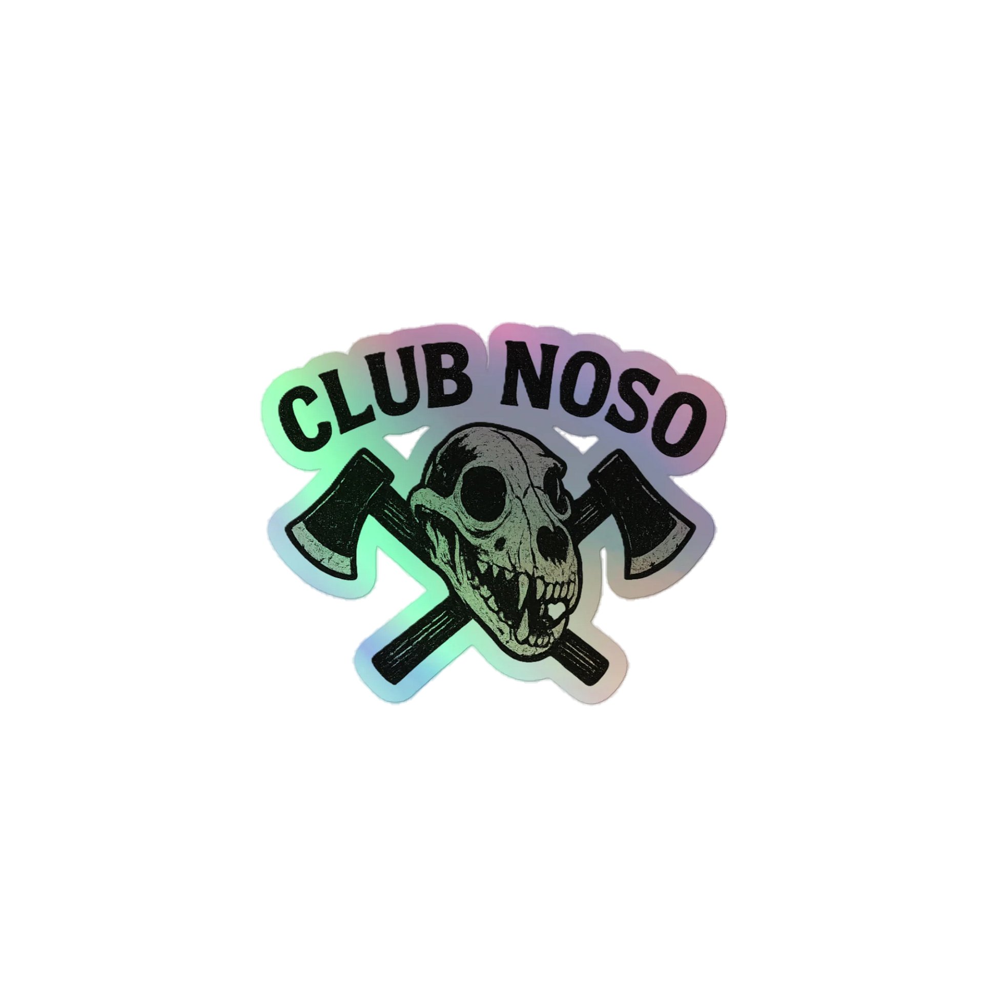 Holographic Axe Sticker product image (1)