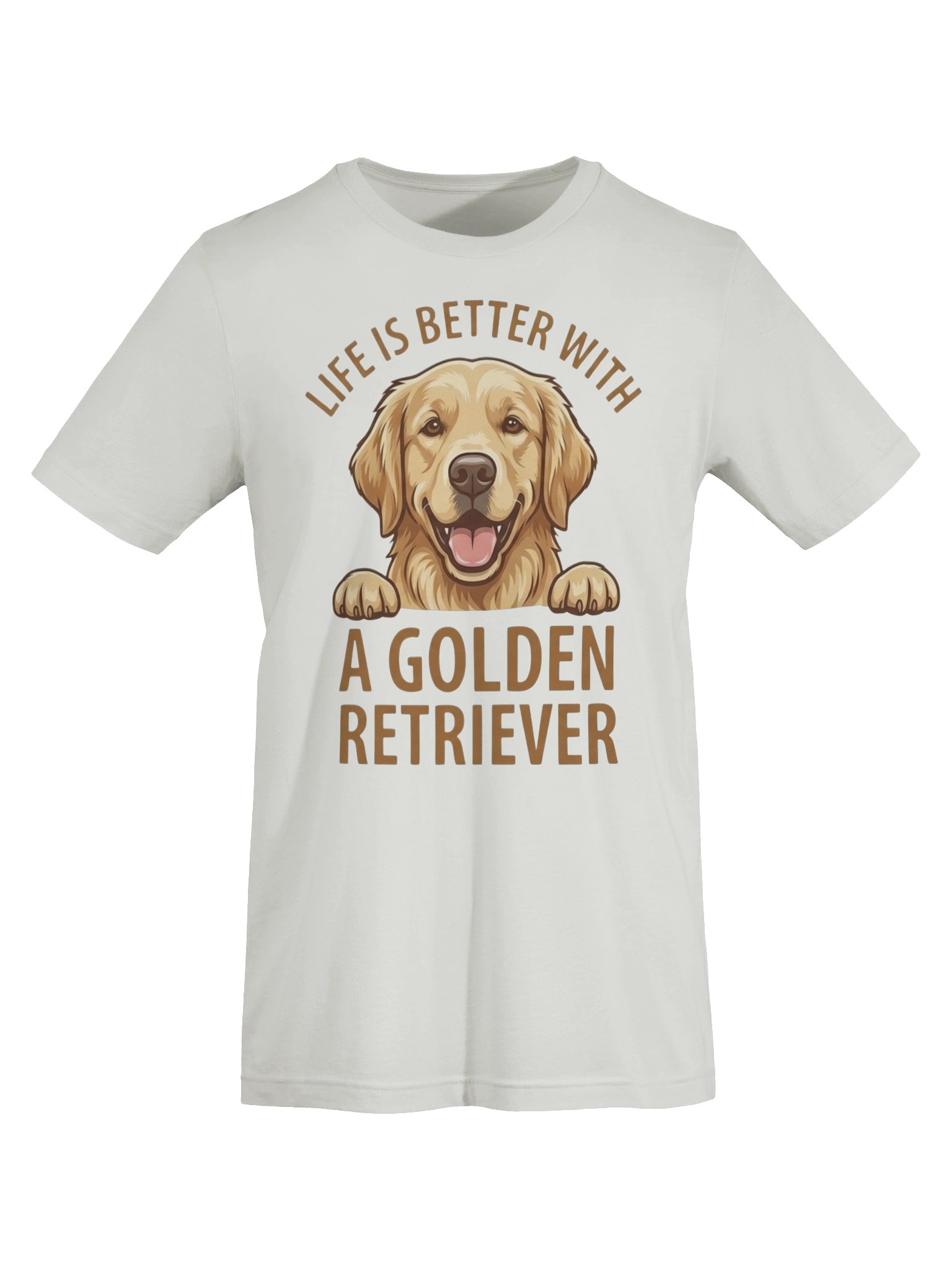LIFE IS BETTER WITH A GOLDEN RETRIEVER T-SHIRT product image (5)