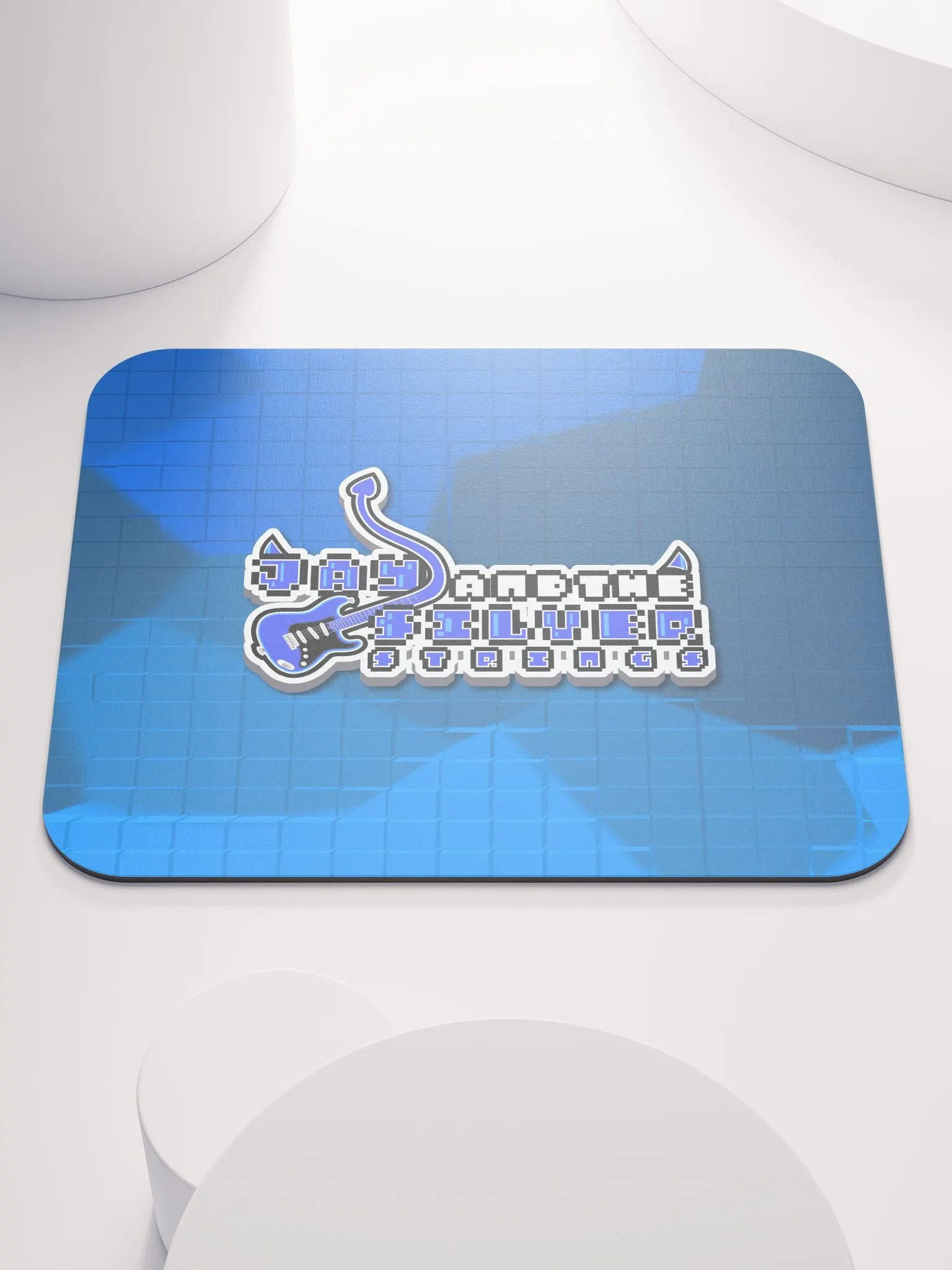 JAY AND THE SILVER STRINGS logo mousepad product image (2)
