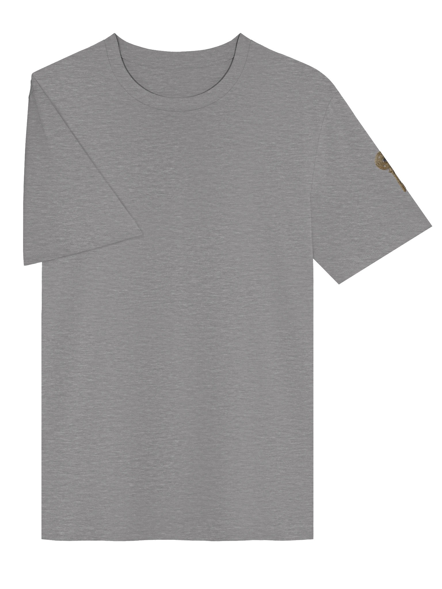 The Gatekeeper’s Key – Heather Grey Reverse Structural Edition (Back + Left Shoulder Print) product image (3)
