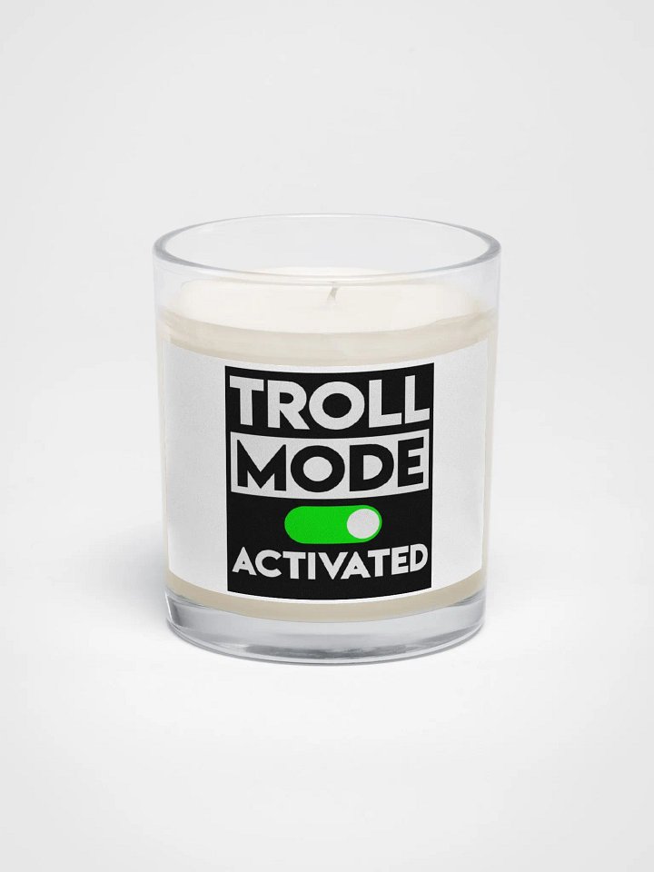 Soy-wax Candle troll mode product image (1)