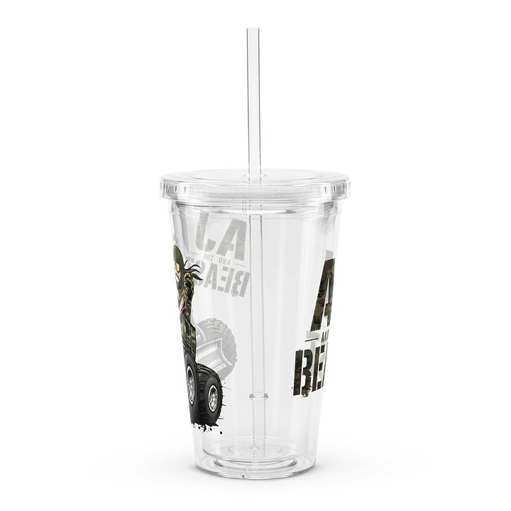 Double Wall Clear Plastic Tumbler (16 oz) : CAMO product image (1)