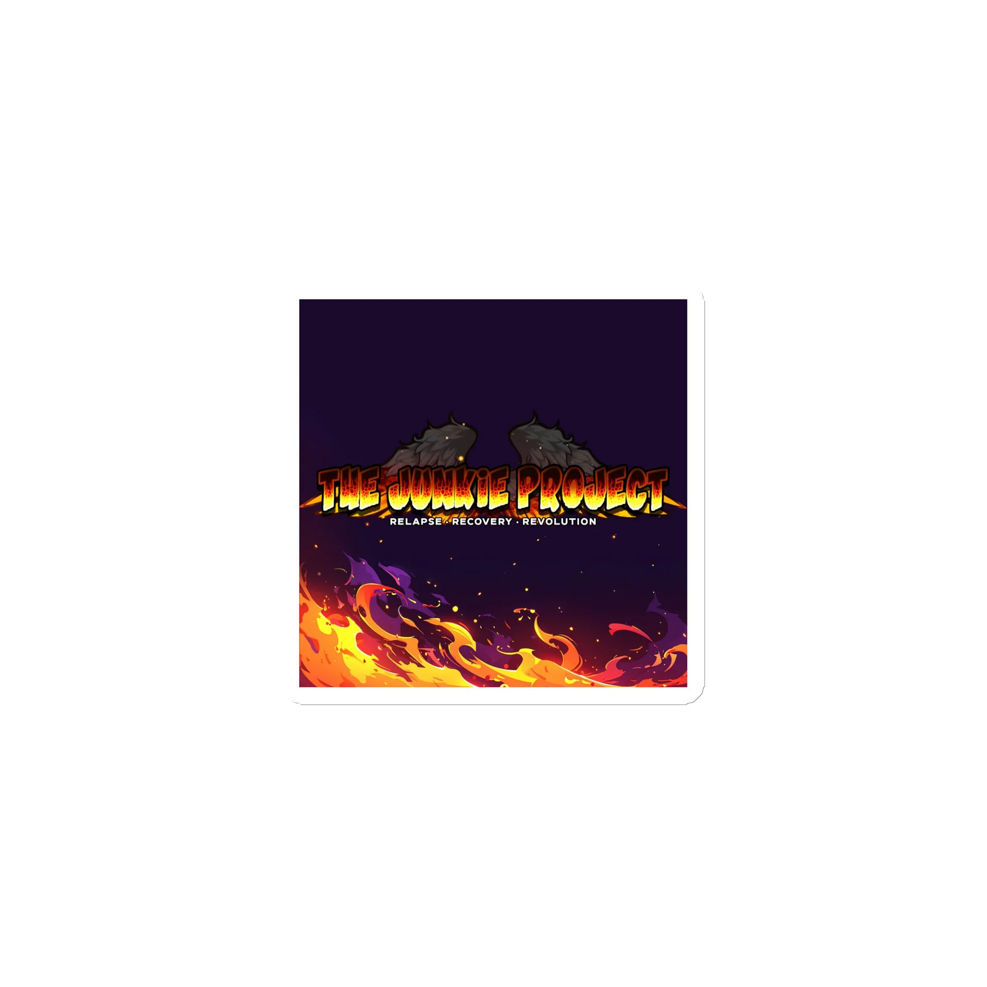 The Junkie Project Flame Magnet product image (1)