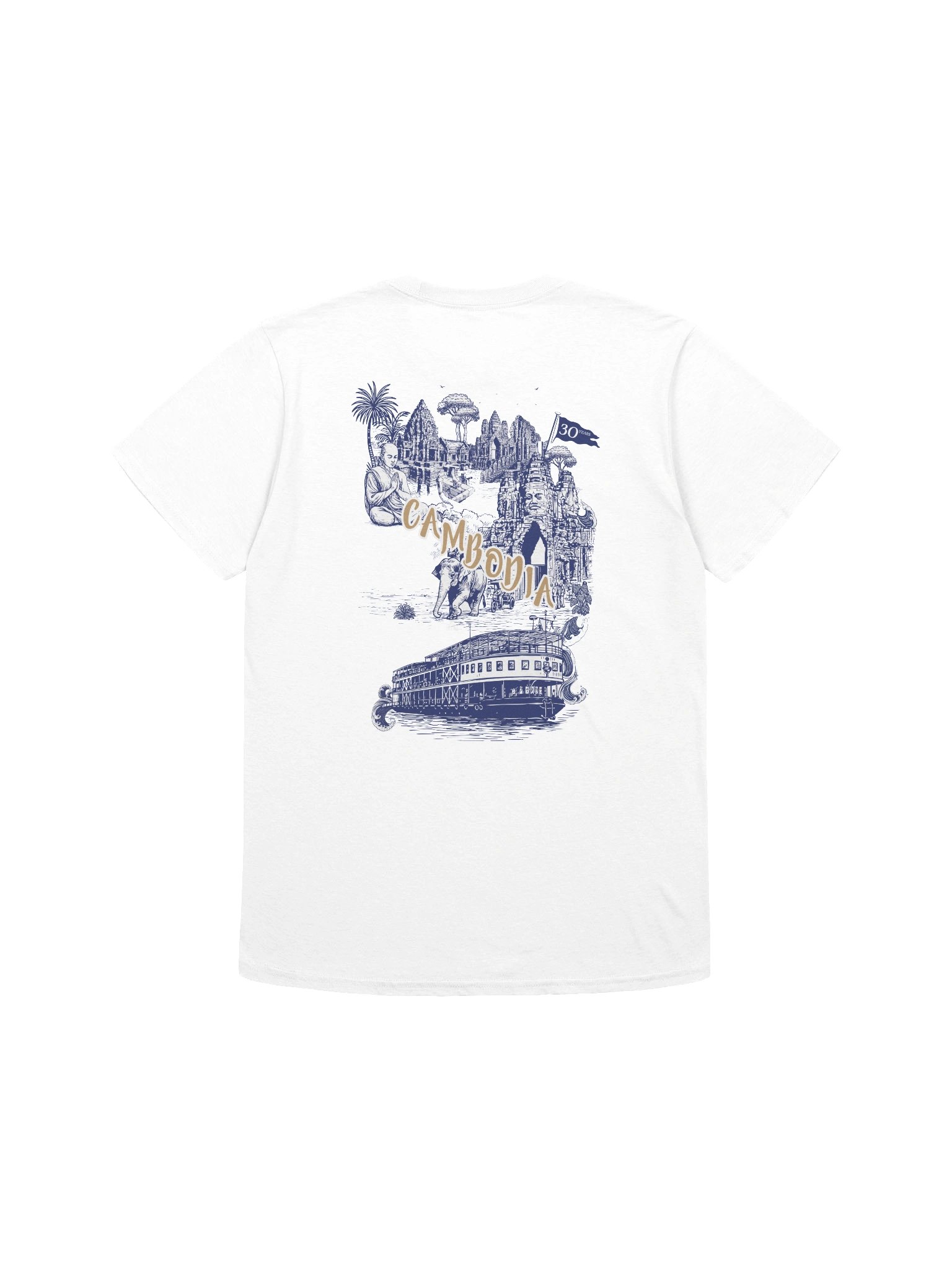 30th t-shirt - Cambodia product image (1)