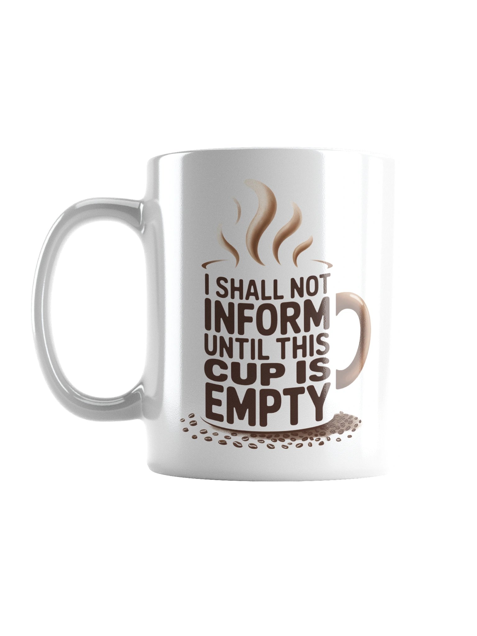 No Informing Before Coffee Human Design Manifestor Mug product image (1)