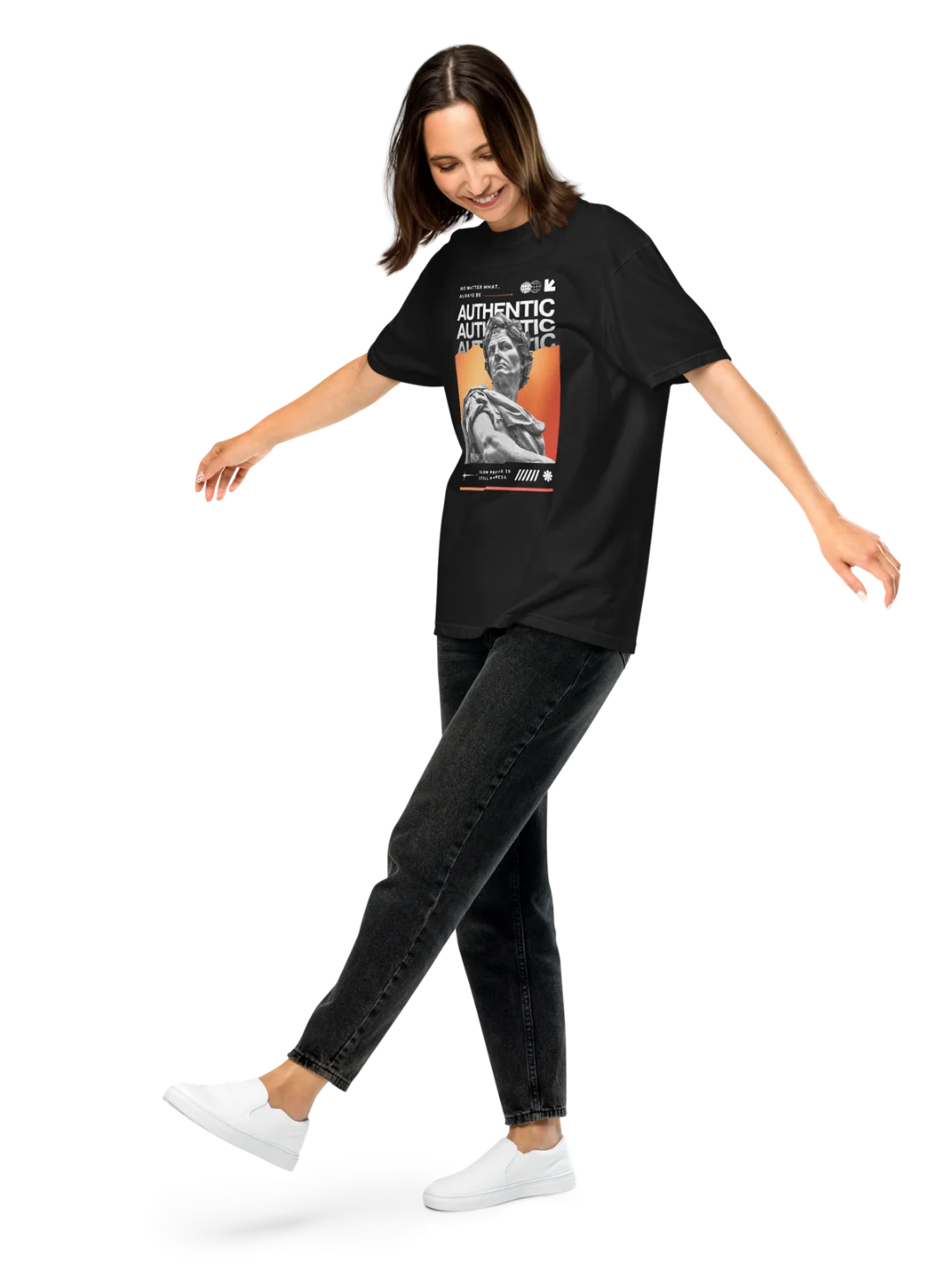 Always Be Authentic Statue Tee product image (12)