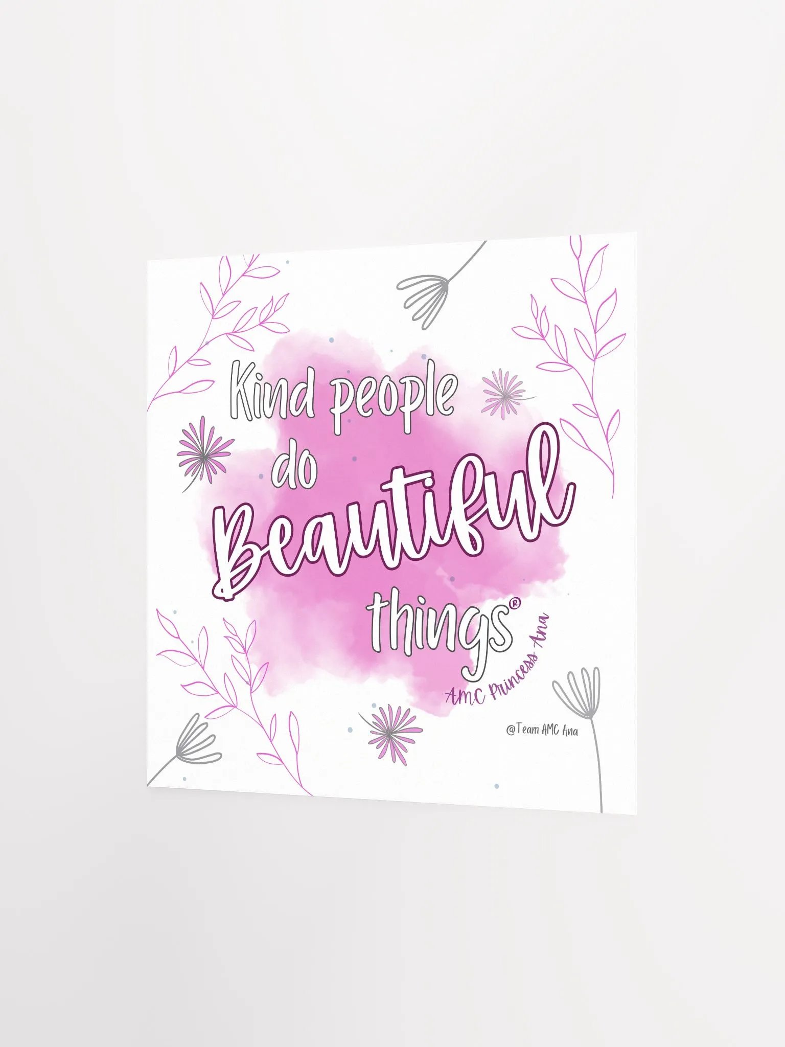 KPDBT - White/Pink Poster product image (6)