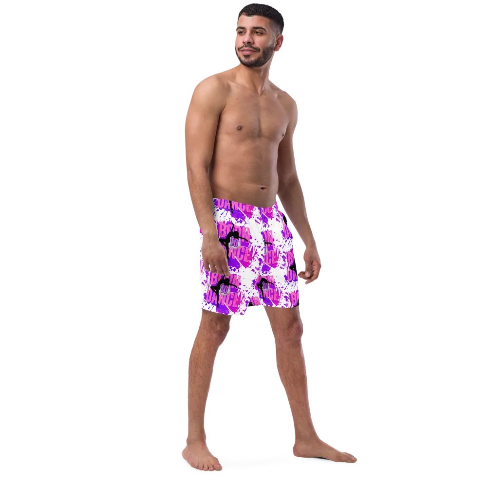 Born to Dance Her Silhouette All-Over Swim Trunks product image (5)