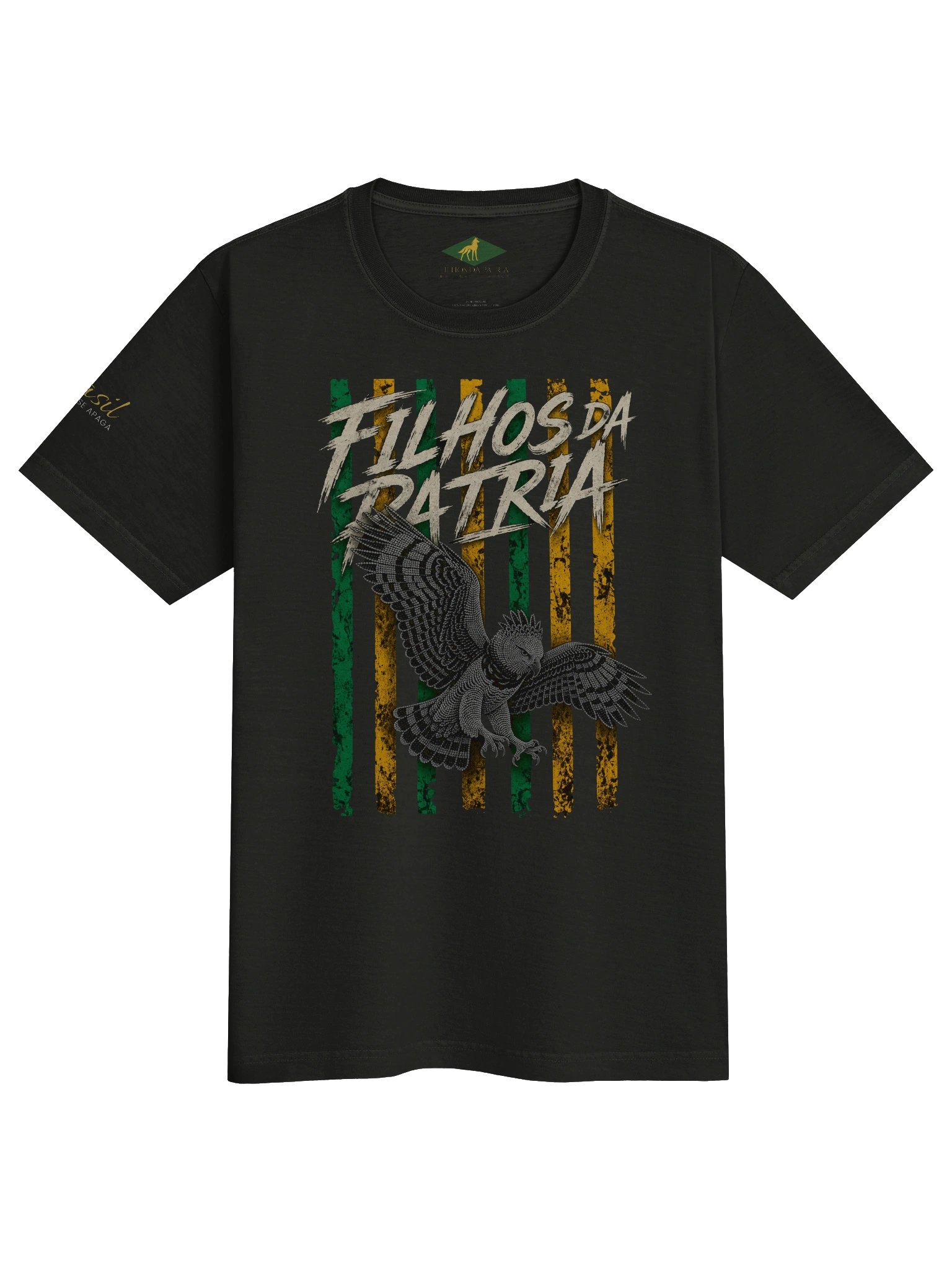 Camiseta Filhos da Patria Oversized Fauna da Patria Gaviao Real product image (2)