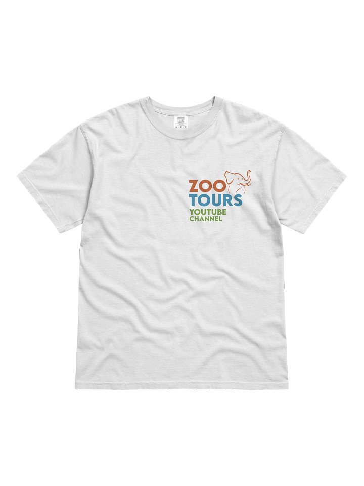 Front & Back Zoo Tours Logo Tee product image (1)