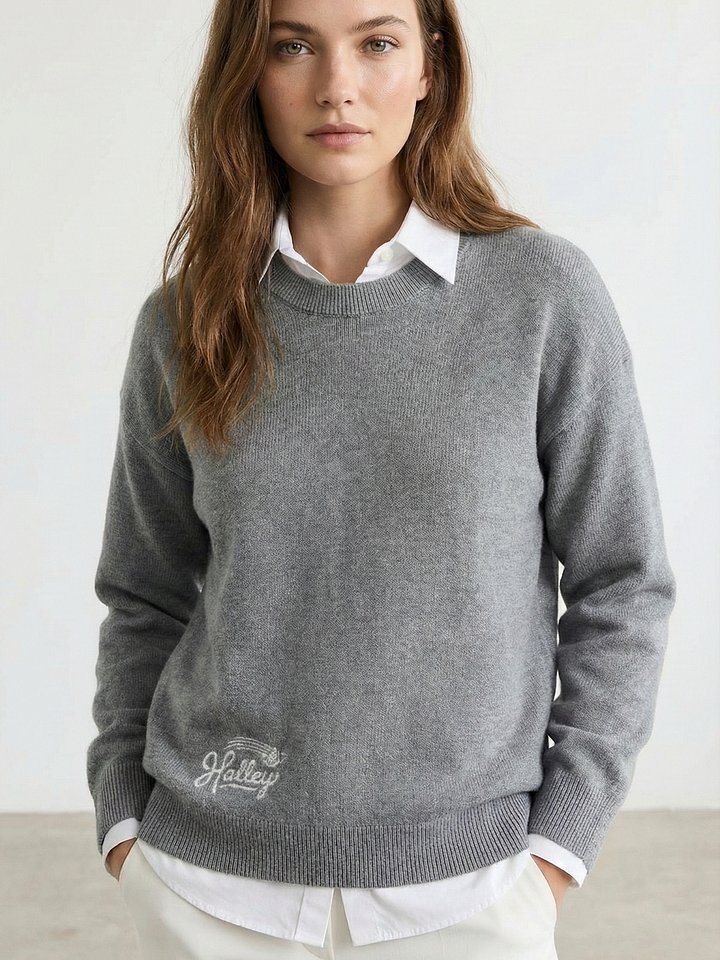 Grey Knitted Sweater product image (1)