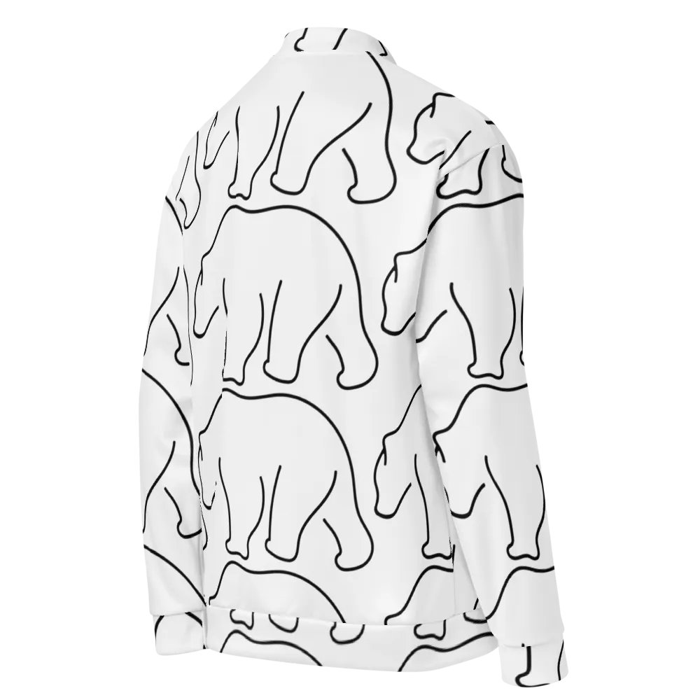 Midnight Canvas All-Over Bomber Jacket product image (8)