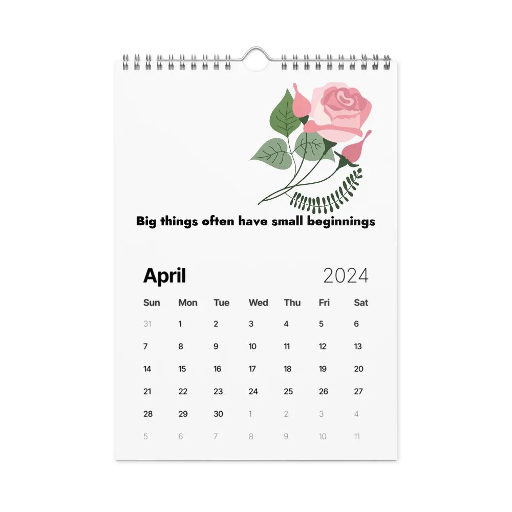 Wall Calendar for winners product image (1)