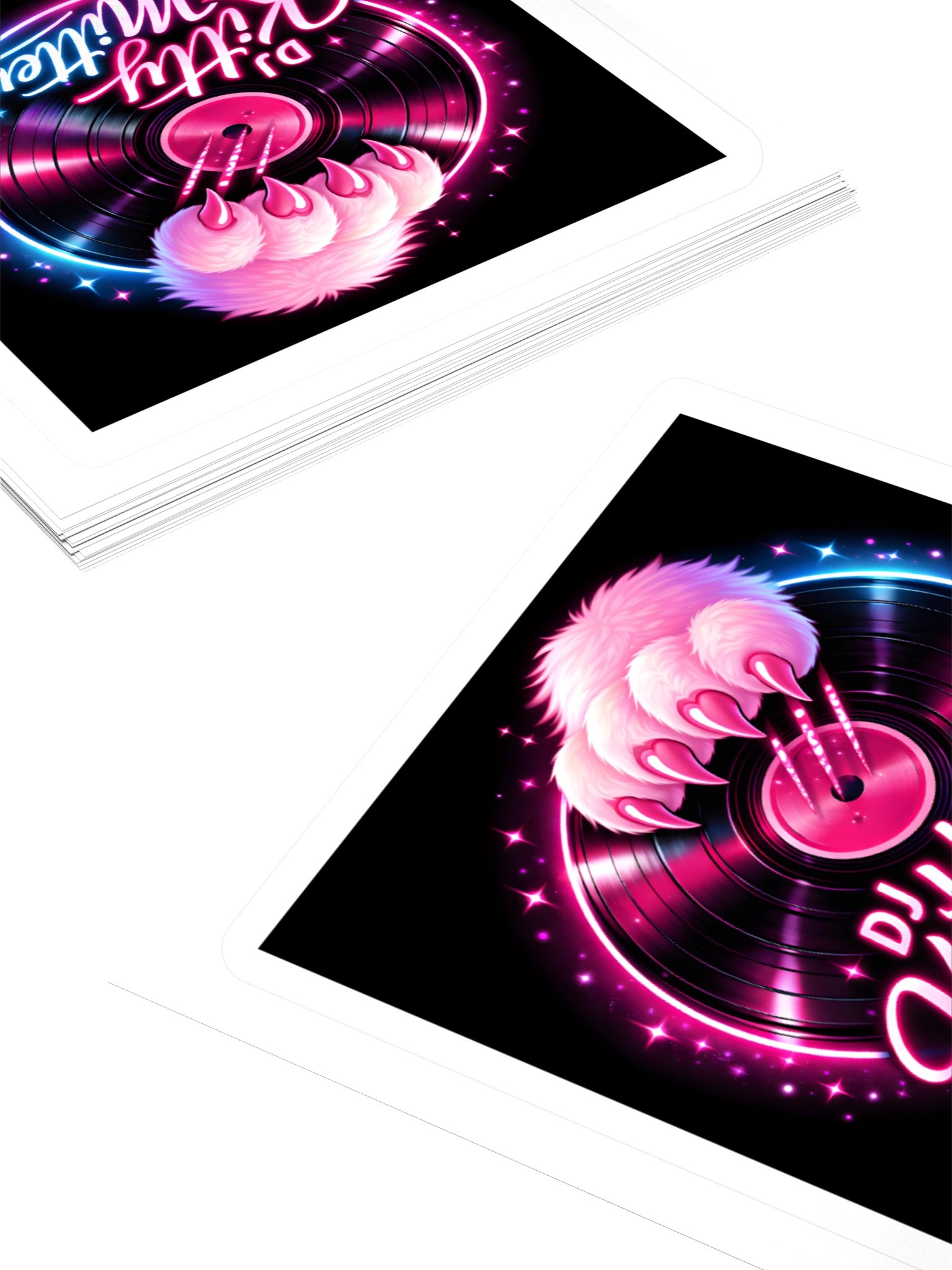 KITTY HAS KAWAII CLAWS - STICKER product image (10)