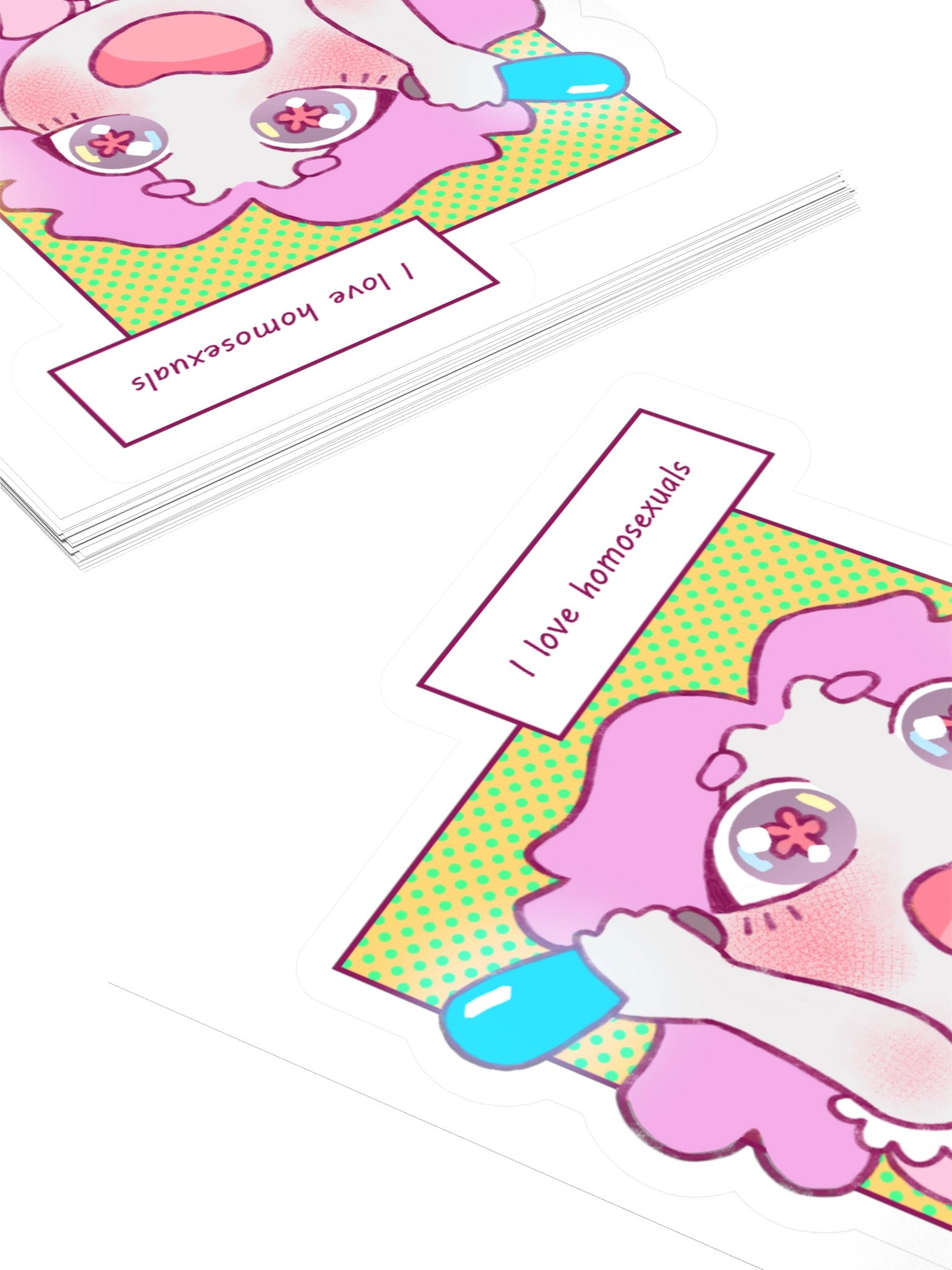 I Love Homosexuals! Sticker product image (12)