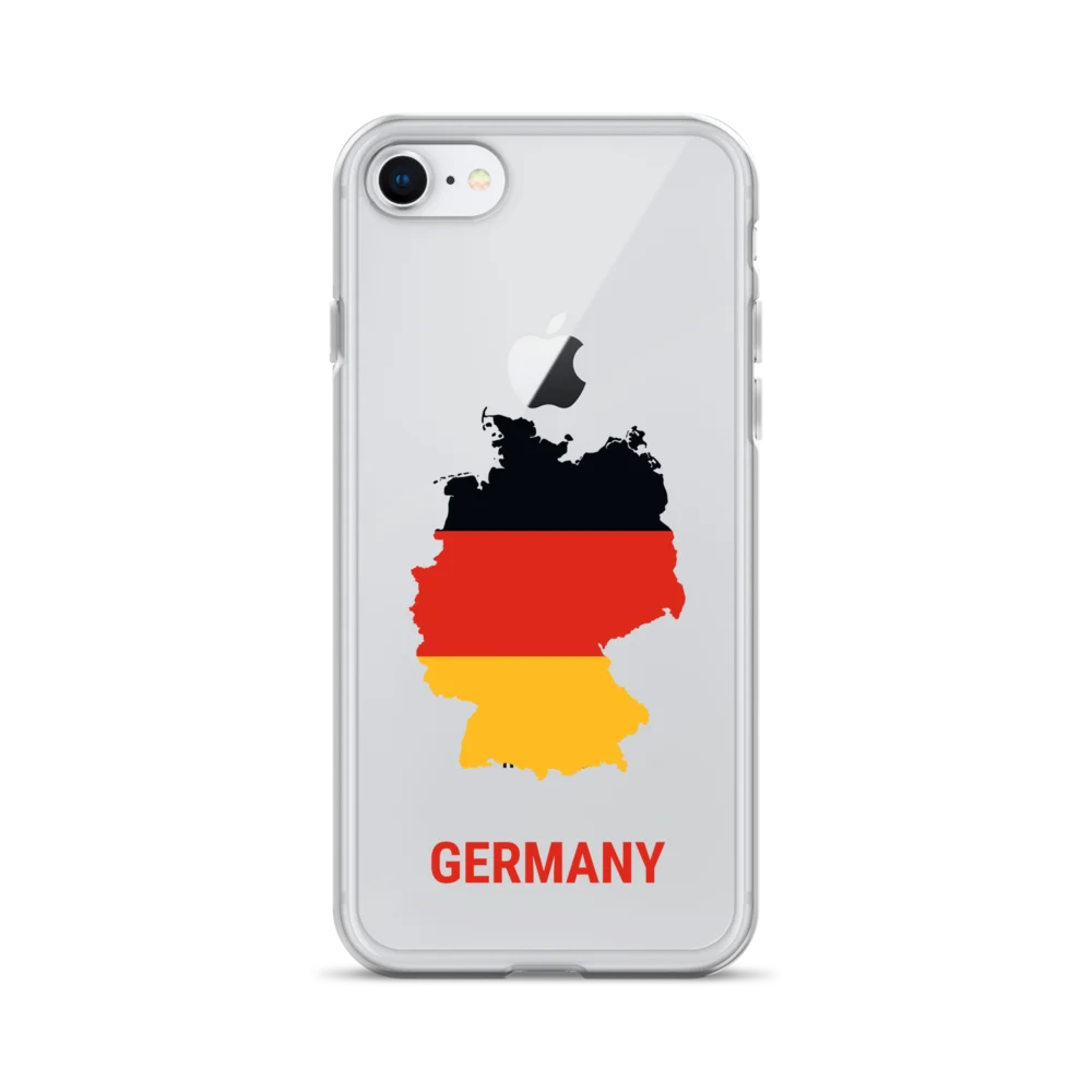 Germany 2026 World Cup Flag iPhone Tough Case - Germany Soccer Phone Cover - Dual Layer Protective Case product image (1)