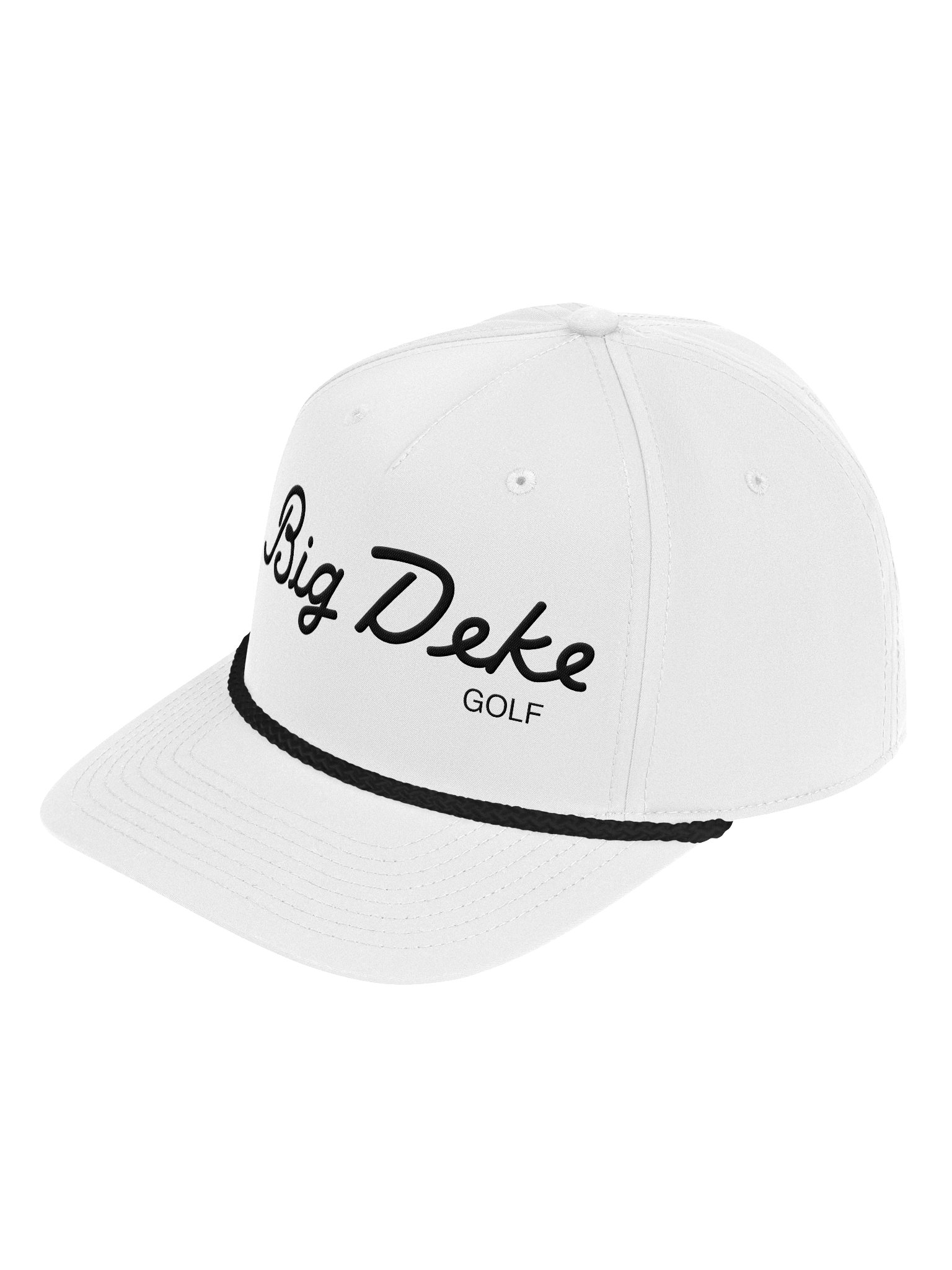Big Deke Golf Rope Hat (White) product image (3)