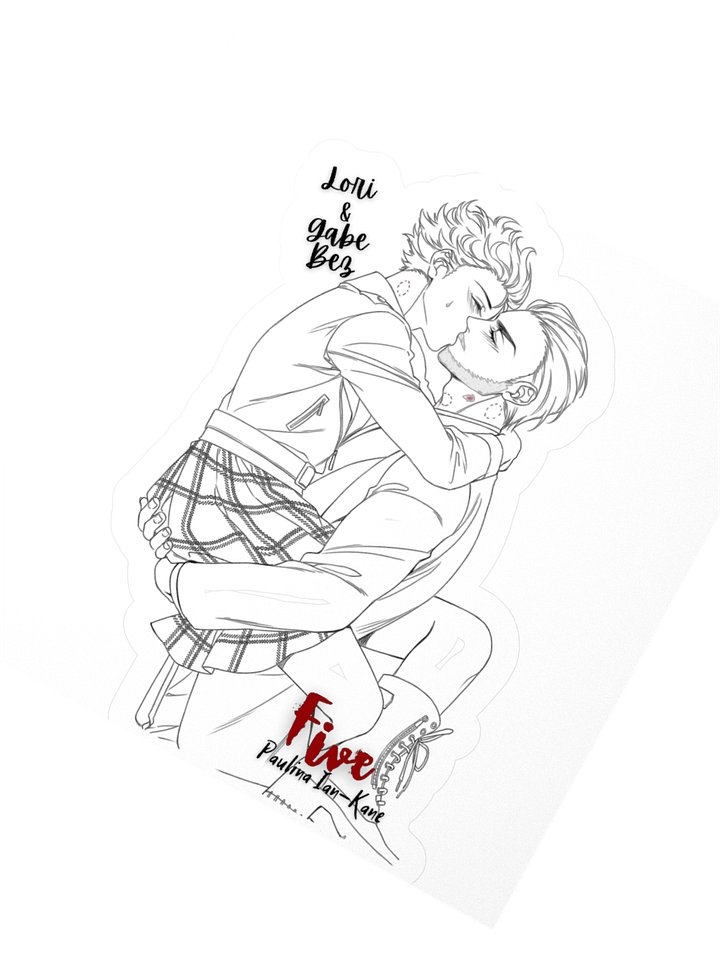 Lori&Gabe/Bez Kiss-cut Sticker, Five-Angels of Wrath series product image (2)