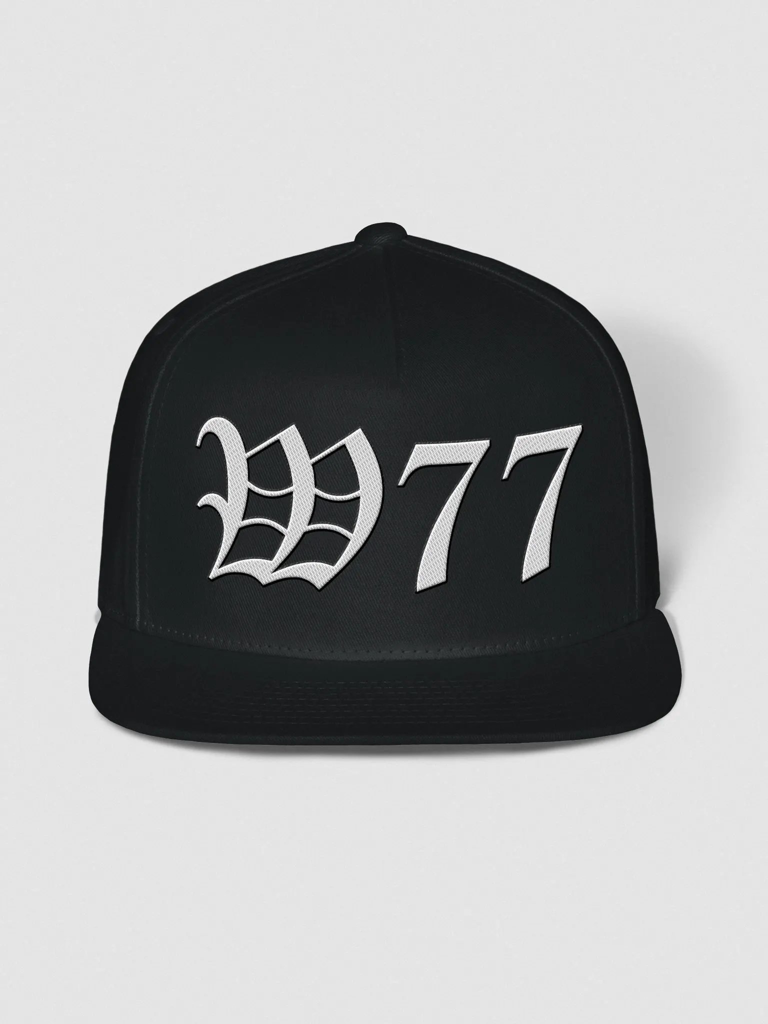W77 Yupoong Flat Snapback Cap product image (2)