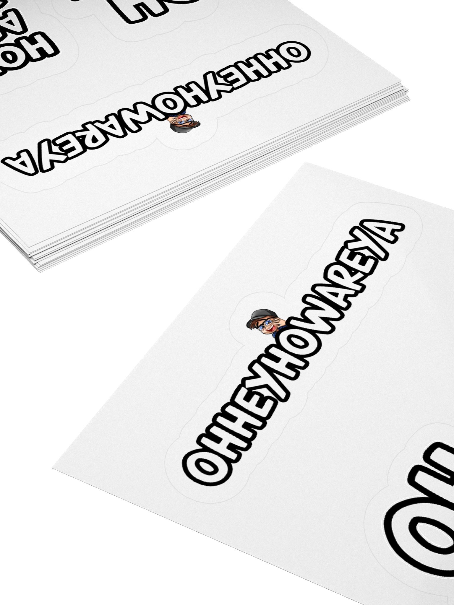 OHHEYHOWAREYA Stickers product image (12)