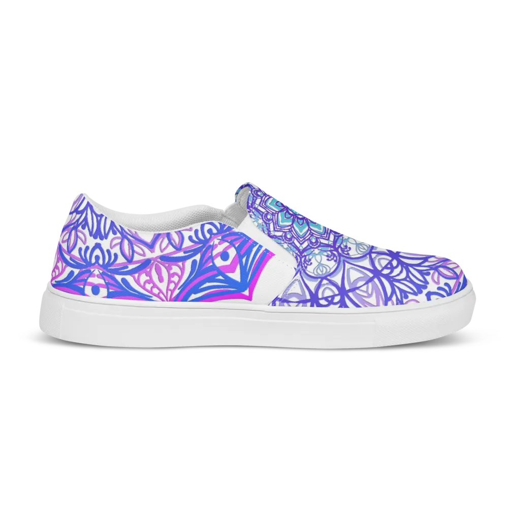 Mandala Magic Women's Slip-On Shoes product image (11)