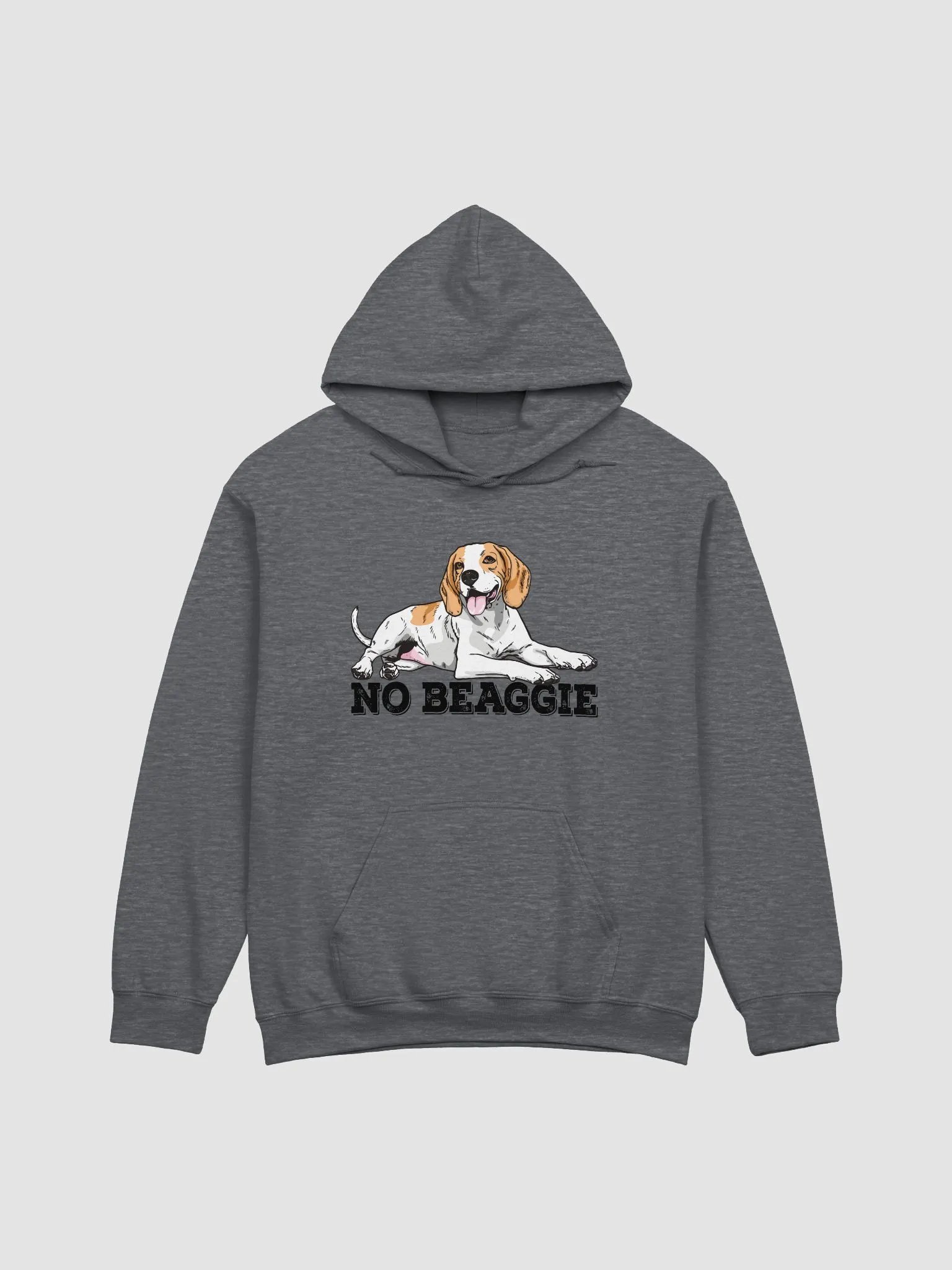 No Beaggie Hooded Sweatshirt of a Beagle | Funny Hoodie for Beagle Paw-rents product image (1)