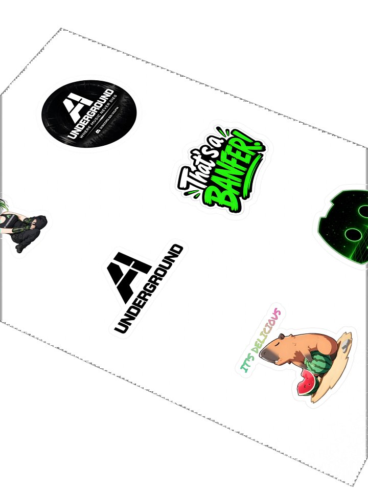 AI UNDERGROUND STICKERS product image (2)