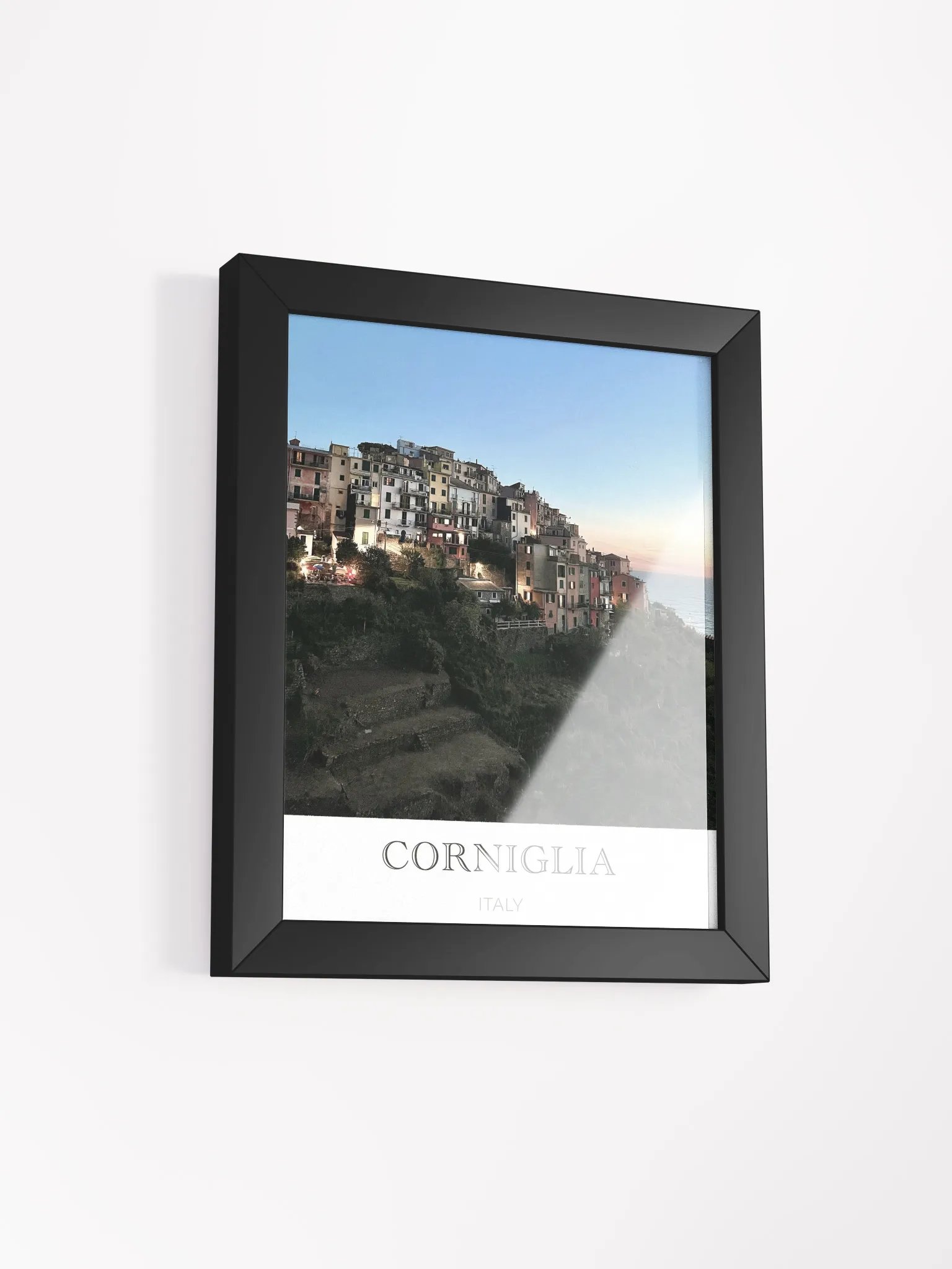 Corniglia Cinque Terre - Framed High-Quality Matte Poster product image (20)