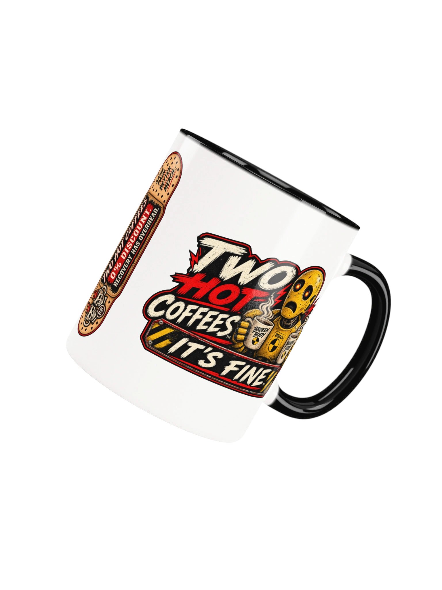 TWO HOT COFFEES™ — IT’S FINE™ — CERAMIC MUG product image (4)